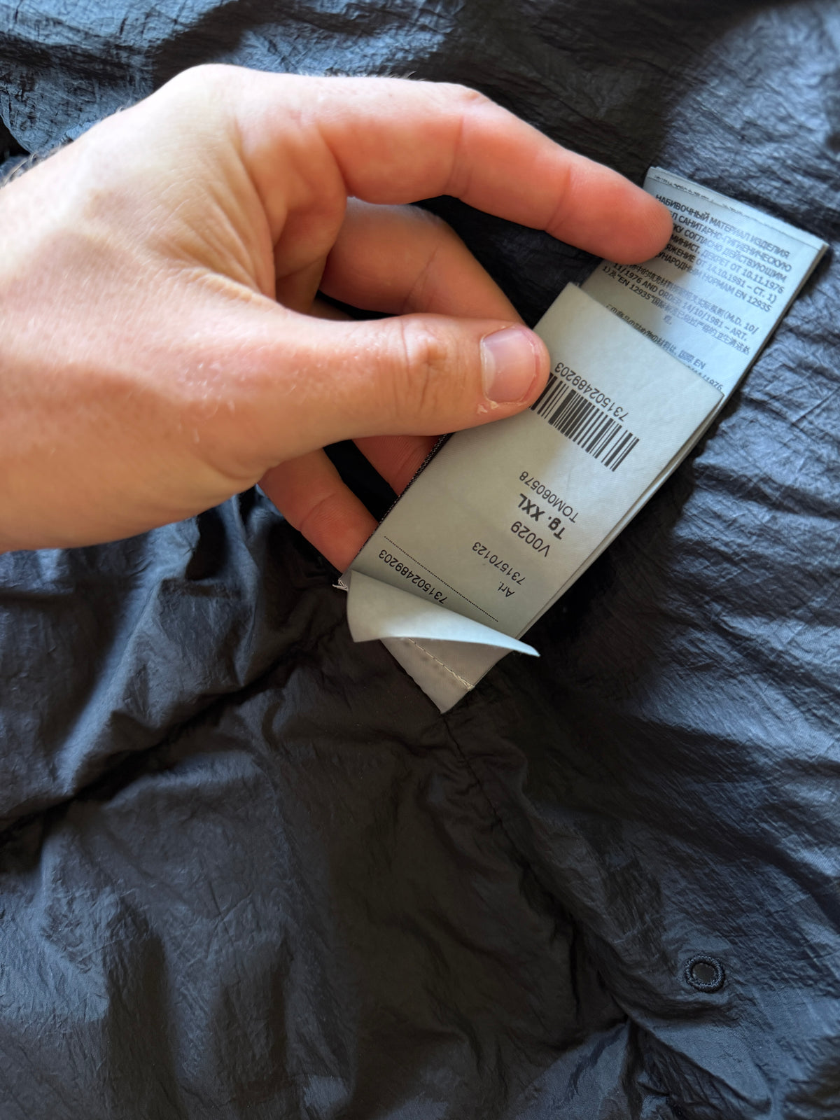 Stone Island Garment Dyed Down Parka Jacket