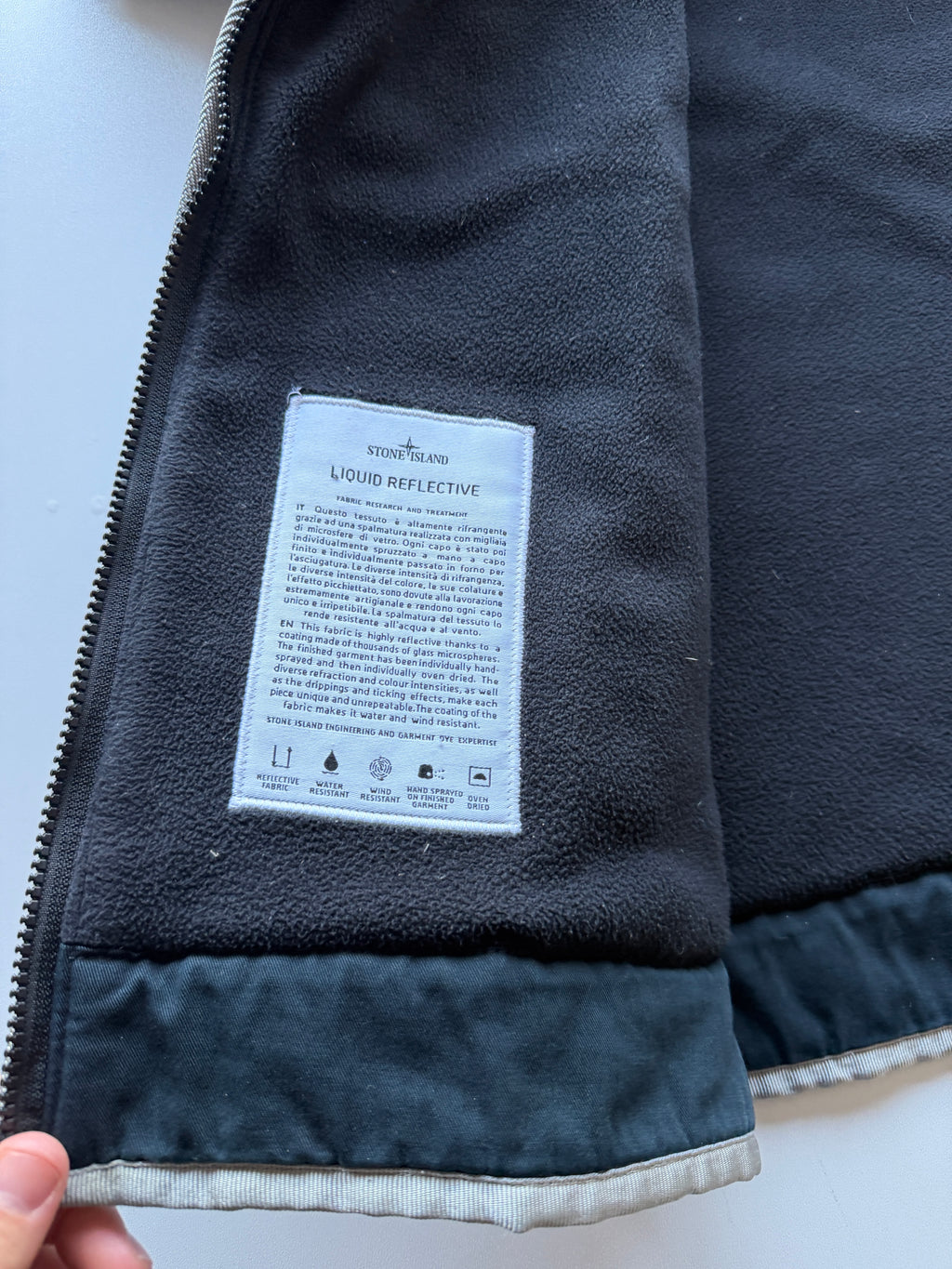 Stone Island Liquid Reflective Jacket