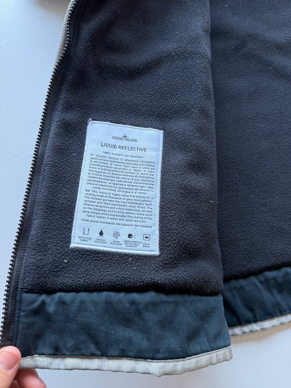 Stone Island Liquid Reflective Jacket