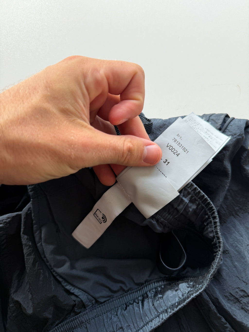 Stone Island Nylon Metal Blue Pants