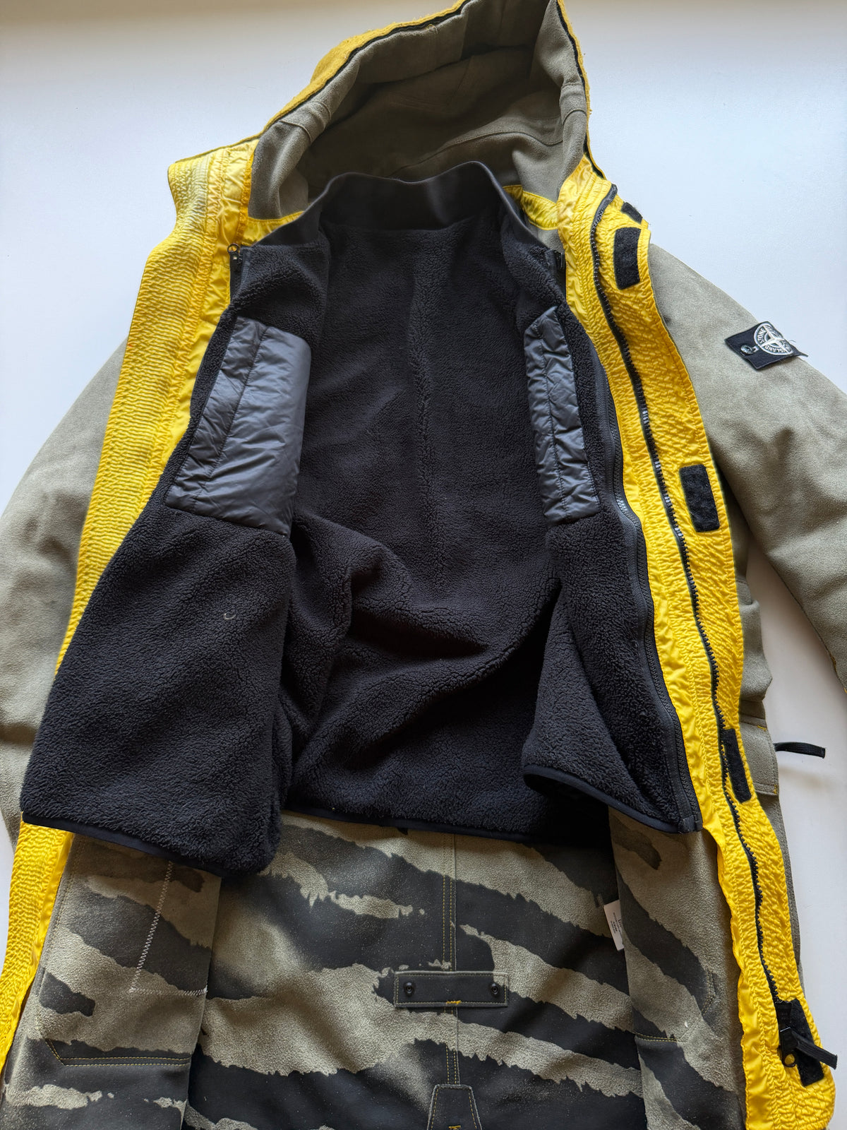 Stone Island Man Made Suede Jacket