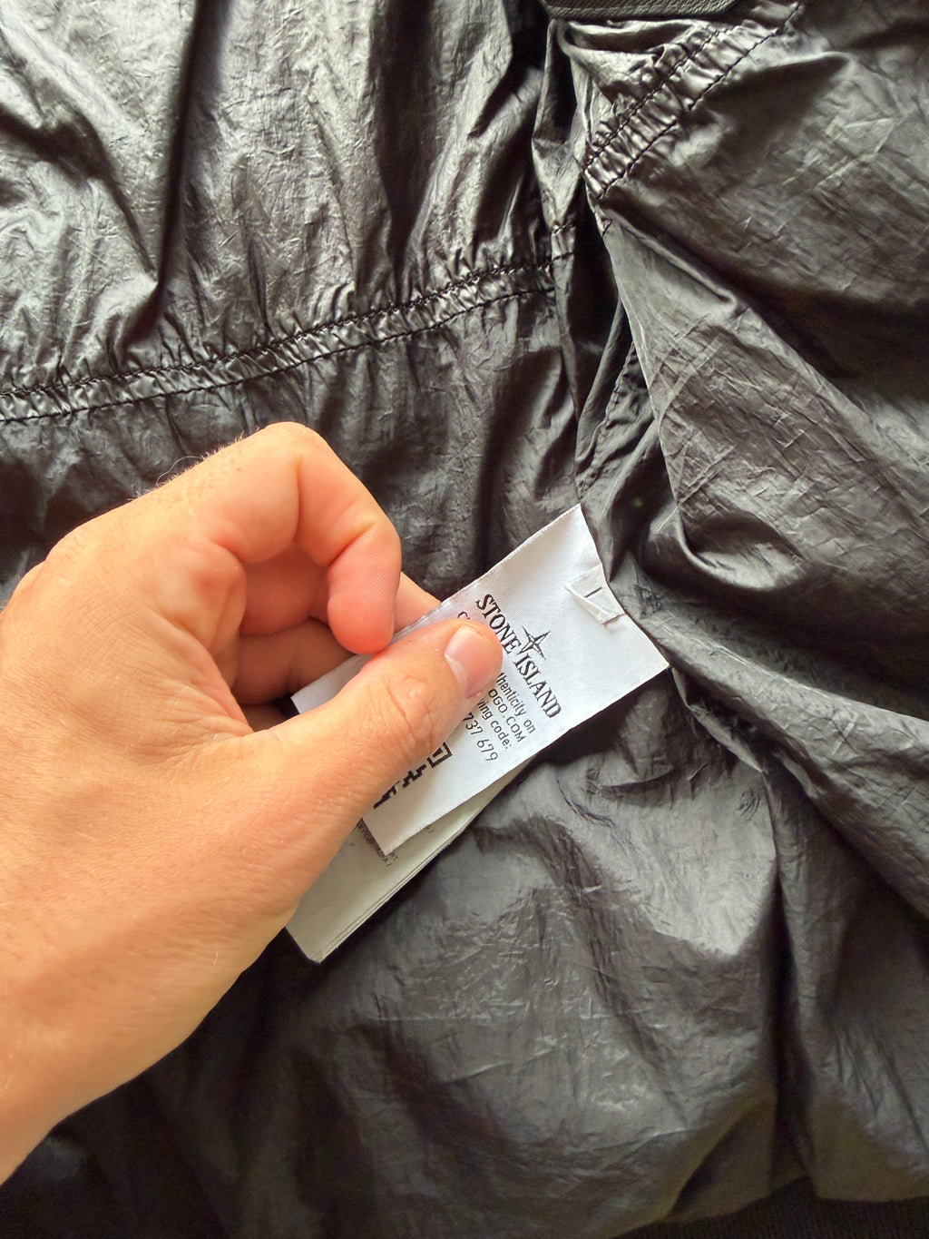 Stone Island Garment Dyed Down Jacket