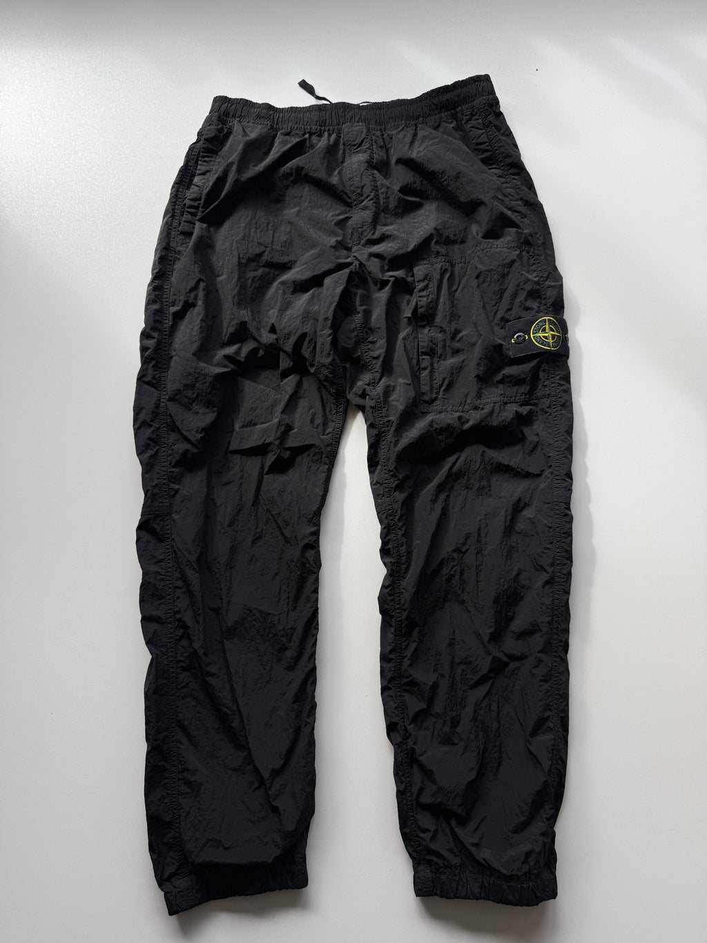 Stone Island Nylon Pants Black