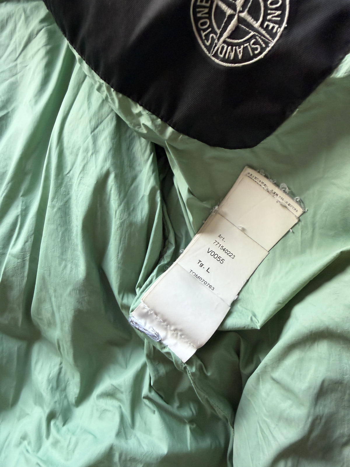 Stone Island Garment Dyed Down Jacket