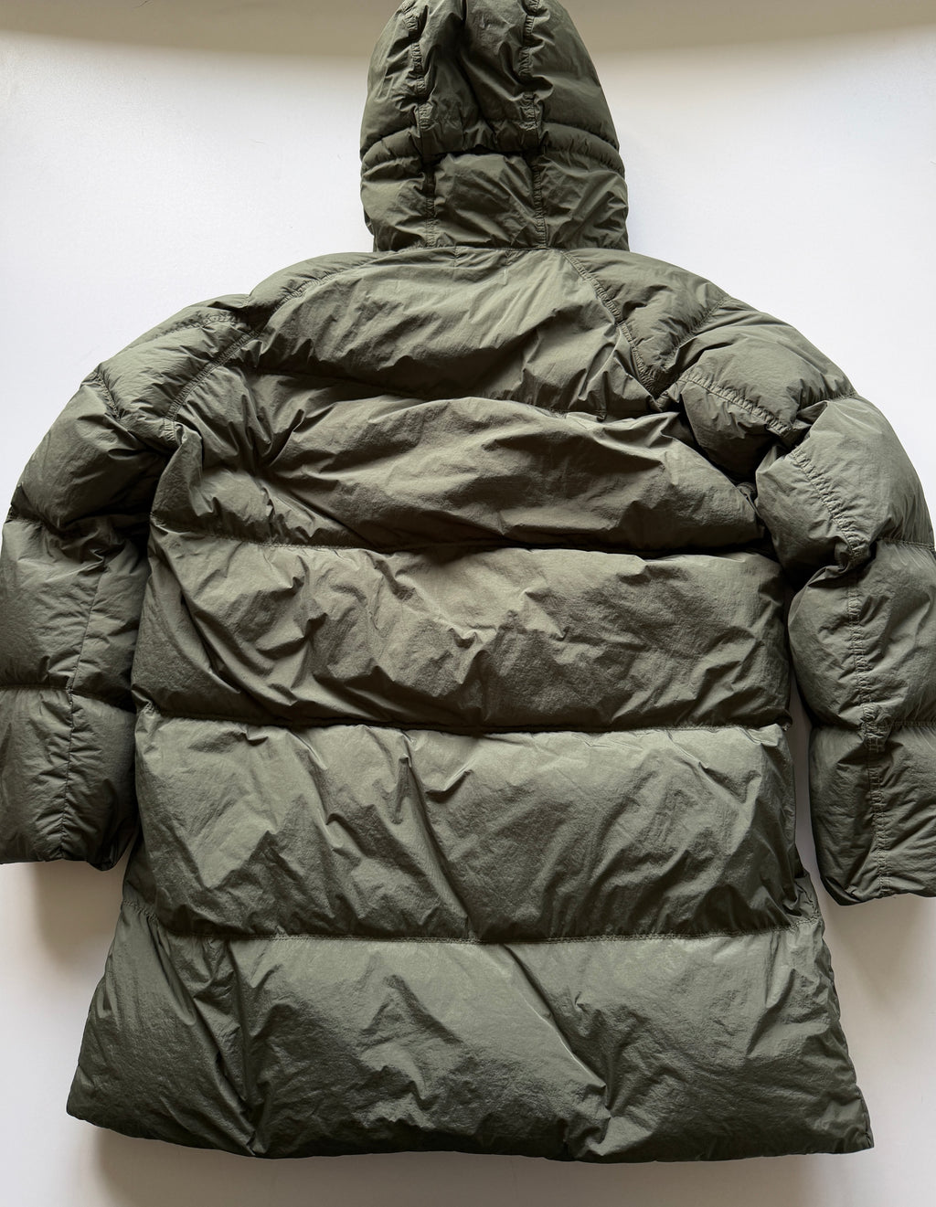 Stone Island Garment Dyed Jacket Green