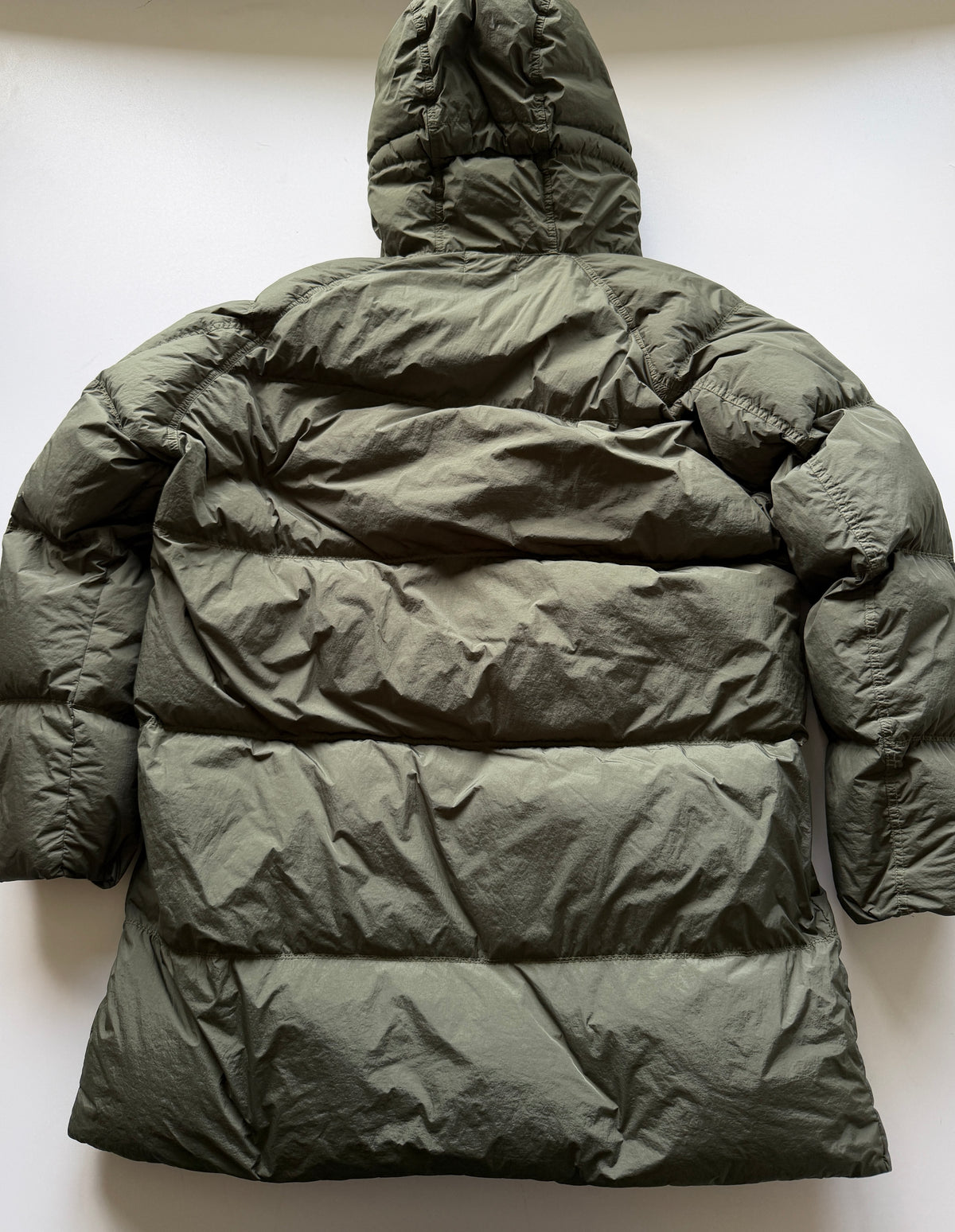 Stone Island Garment Dyed Jacket Green