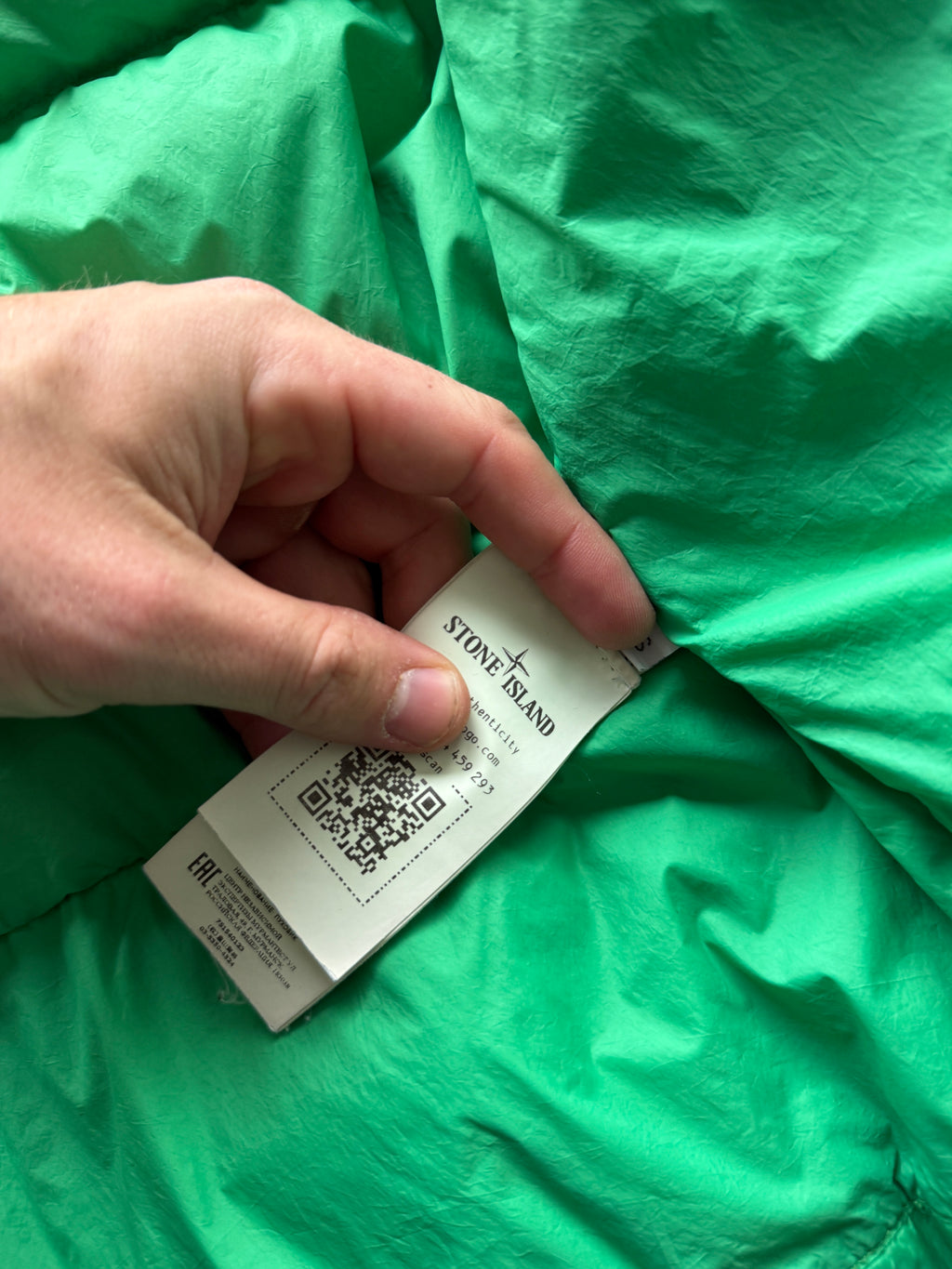 Stone Island Garment Dyed Down Jacket