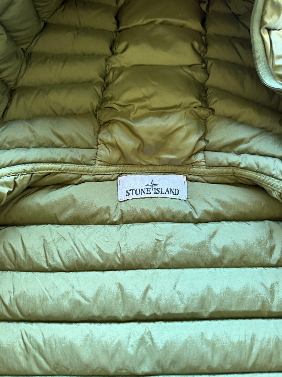 Stone Island Loom Woven Nylon Down Jacket