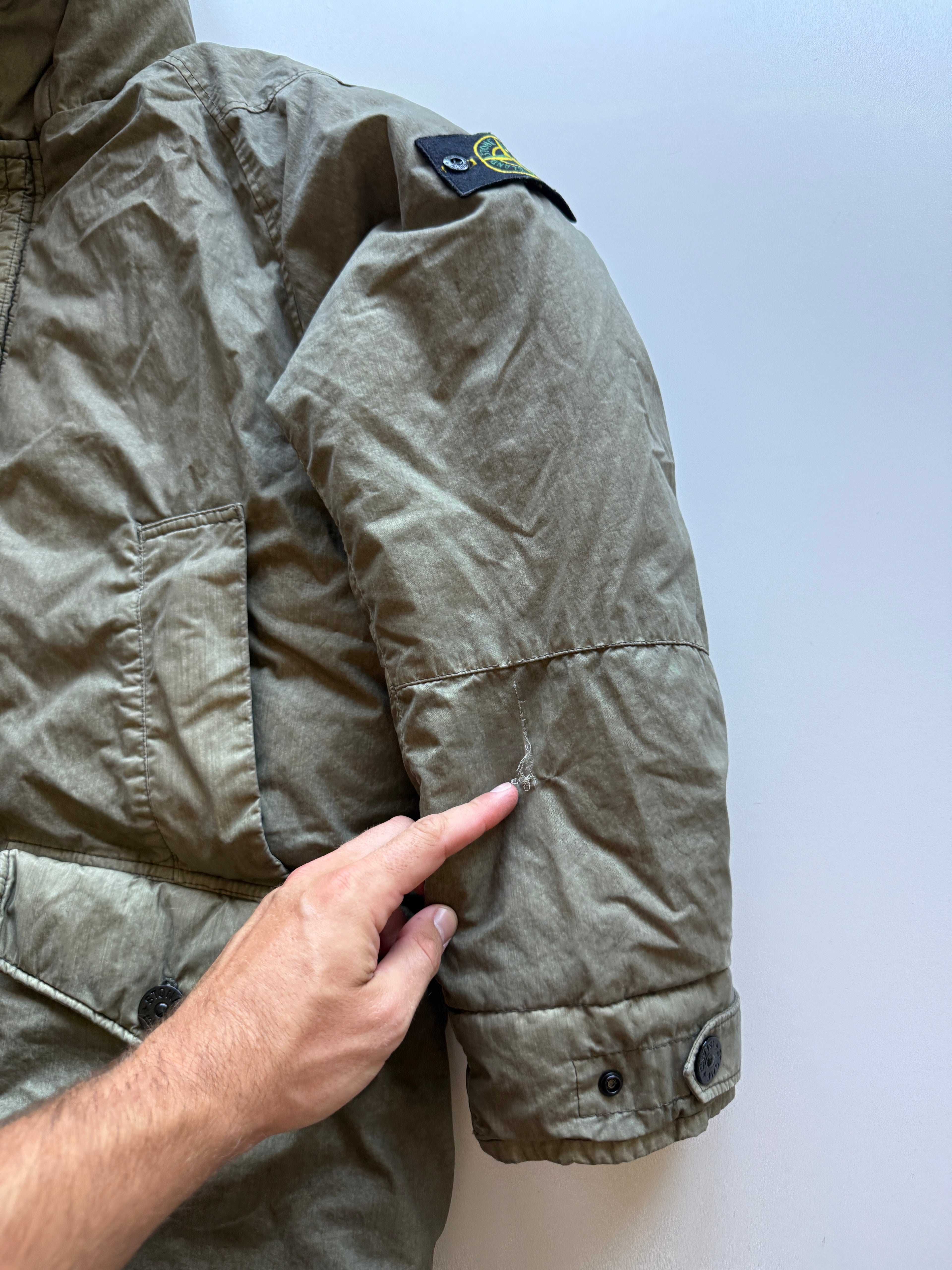 Stone Island Resinata Down Jacket
