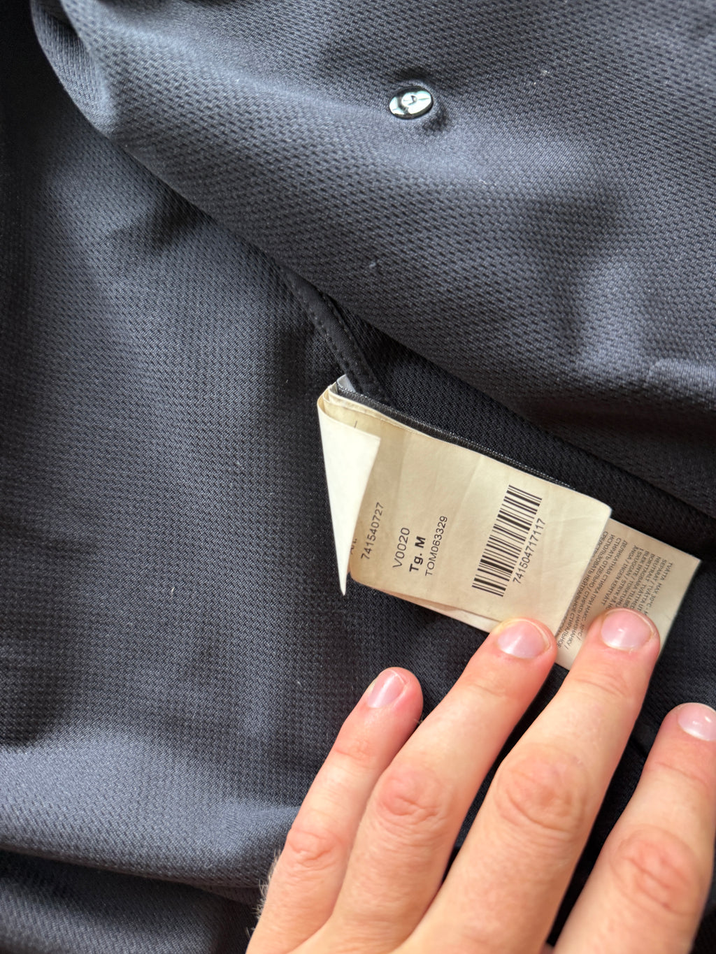Stone Island Soft Shell Jacket Navy