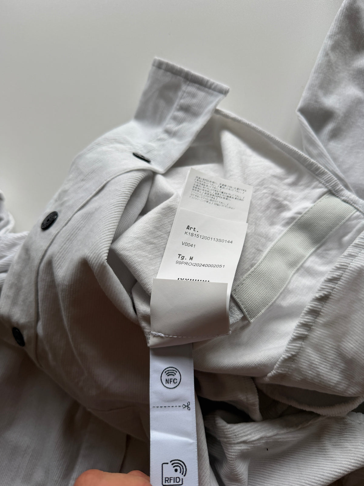 Stone Island Overshirt White