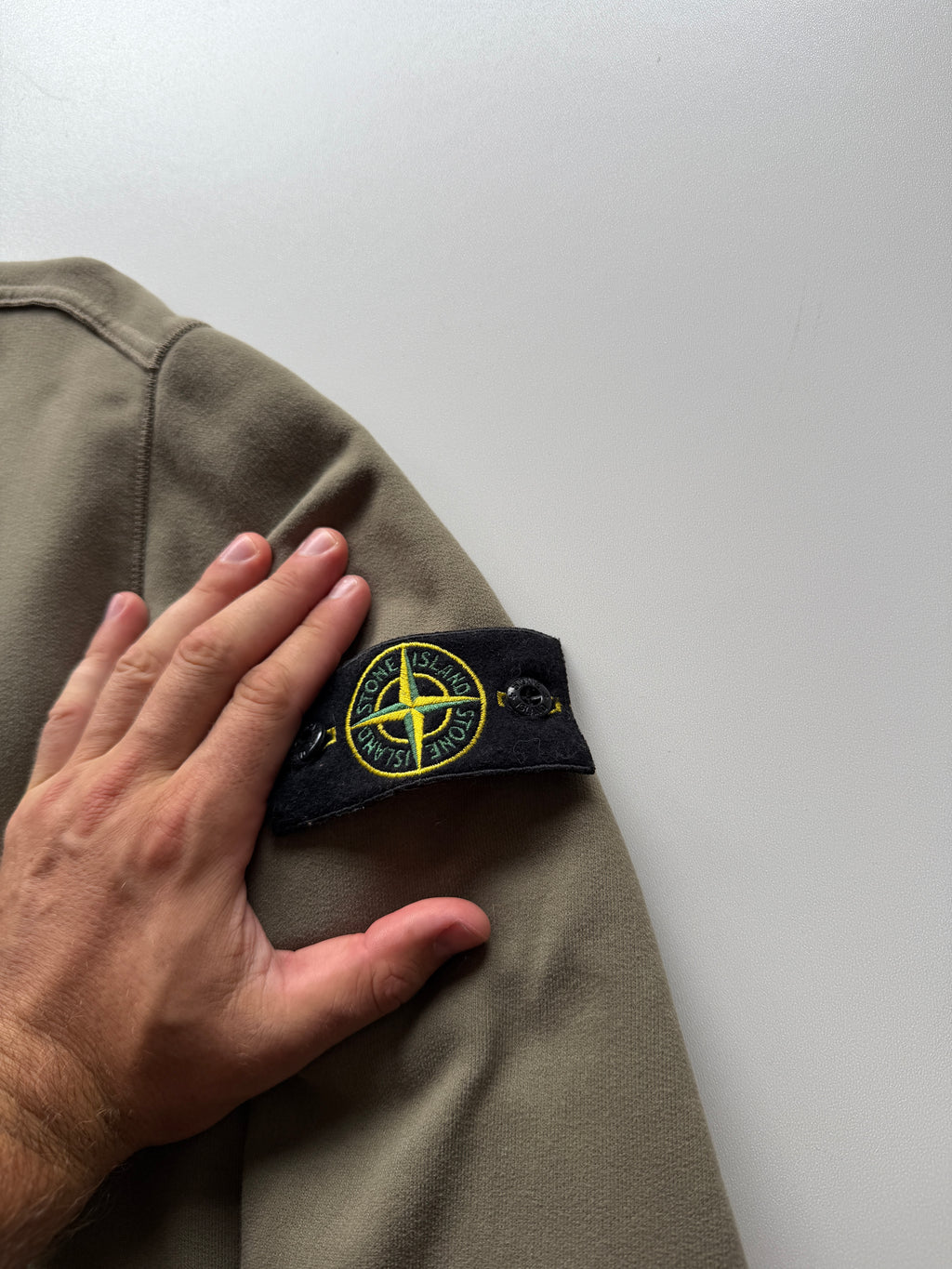 Stone Island Khaki Sweater