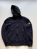 Stone Island Hoodie With Zip Navy