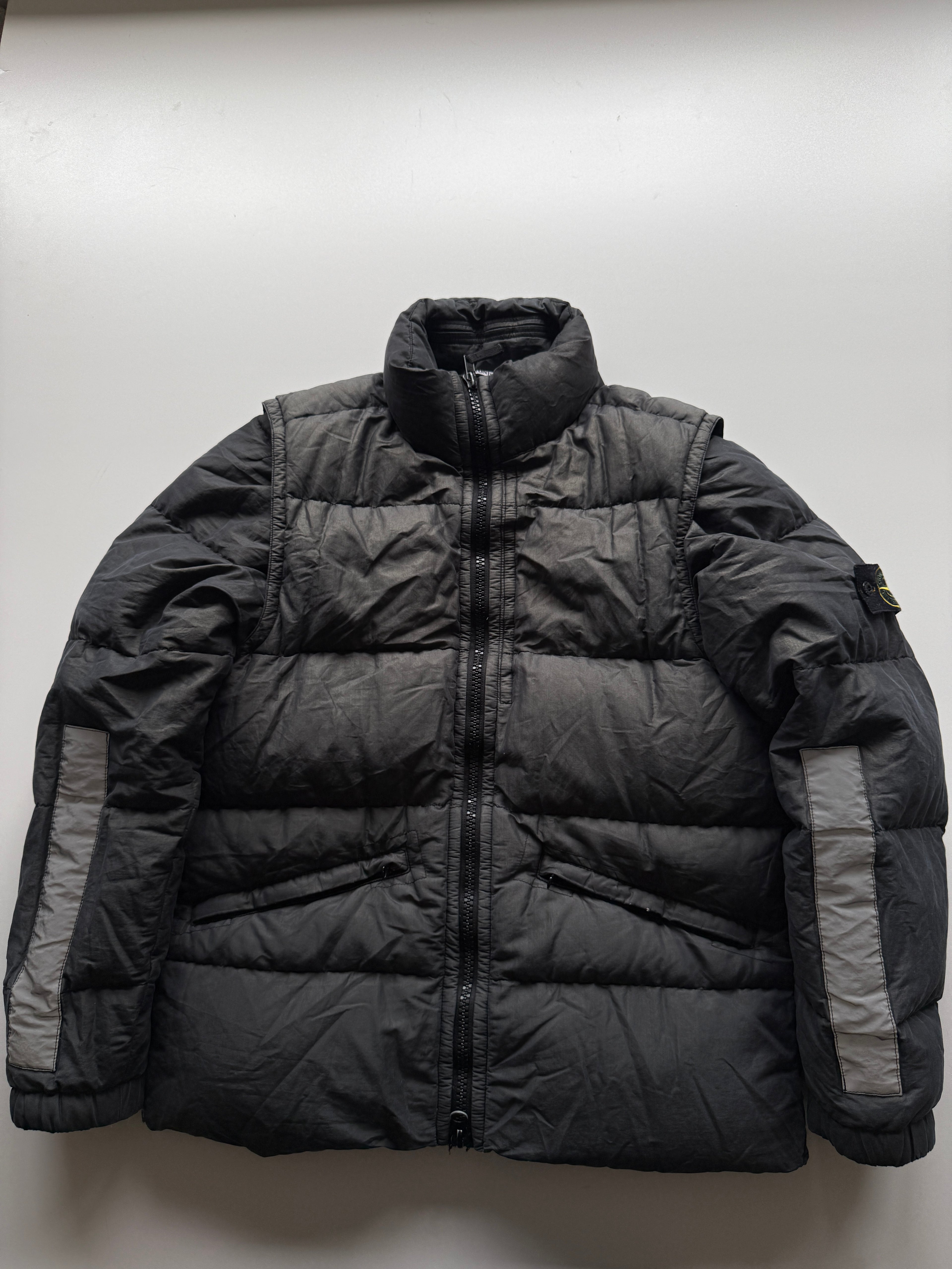 Stone Island 2018 2 in 1 Cotton Metal Watro Jacket
