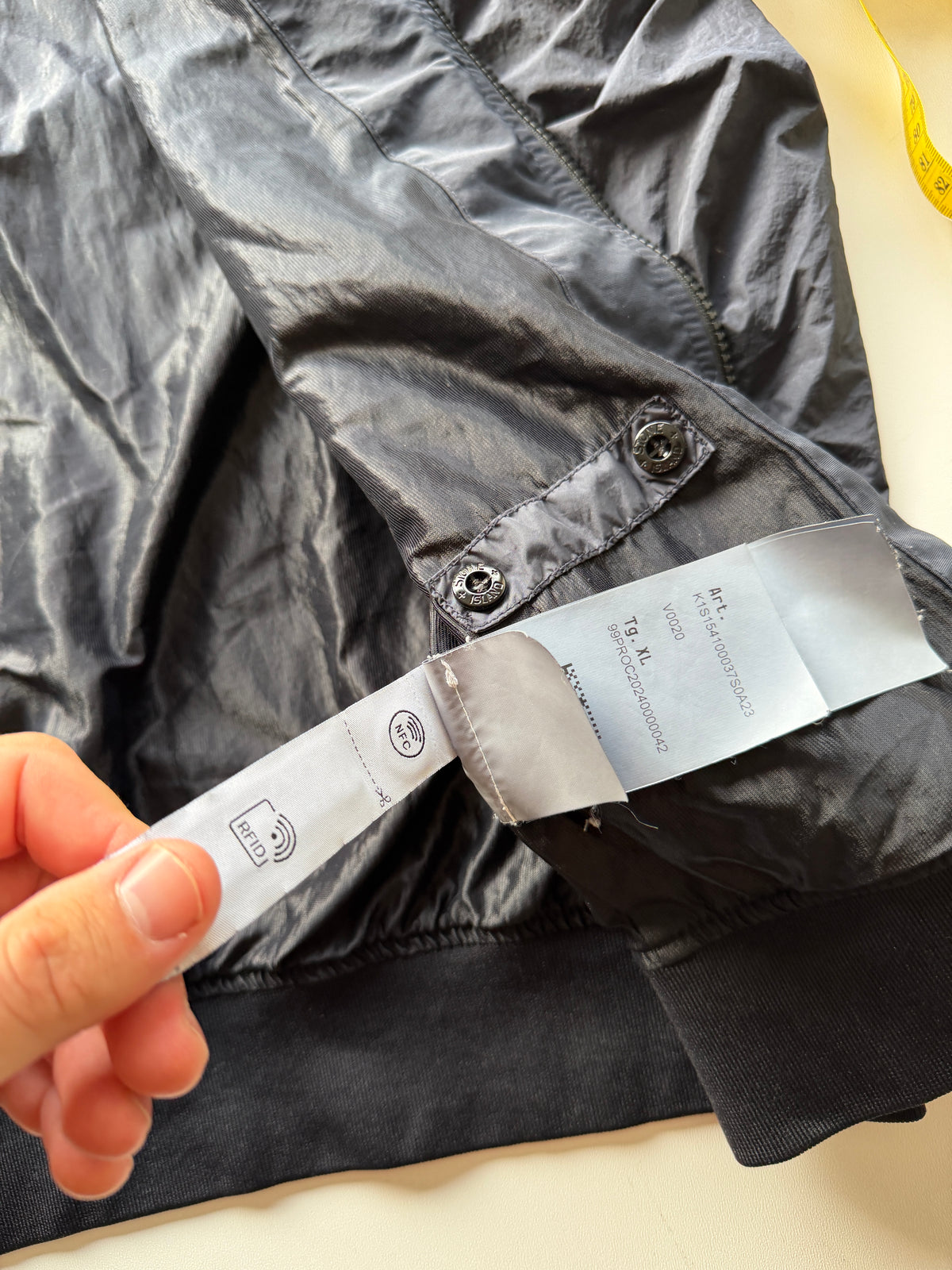 Stone Island Garment Dyed Crinkle Reps Jacket