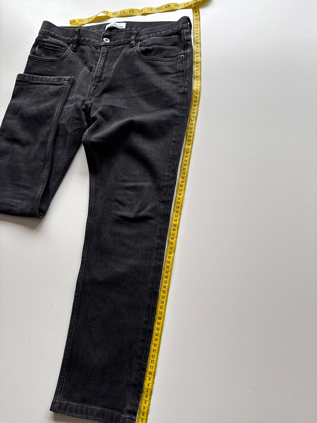 Stone Island Denim Pants Black
