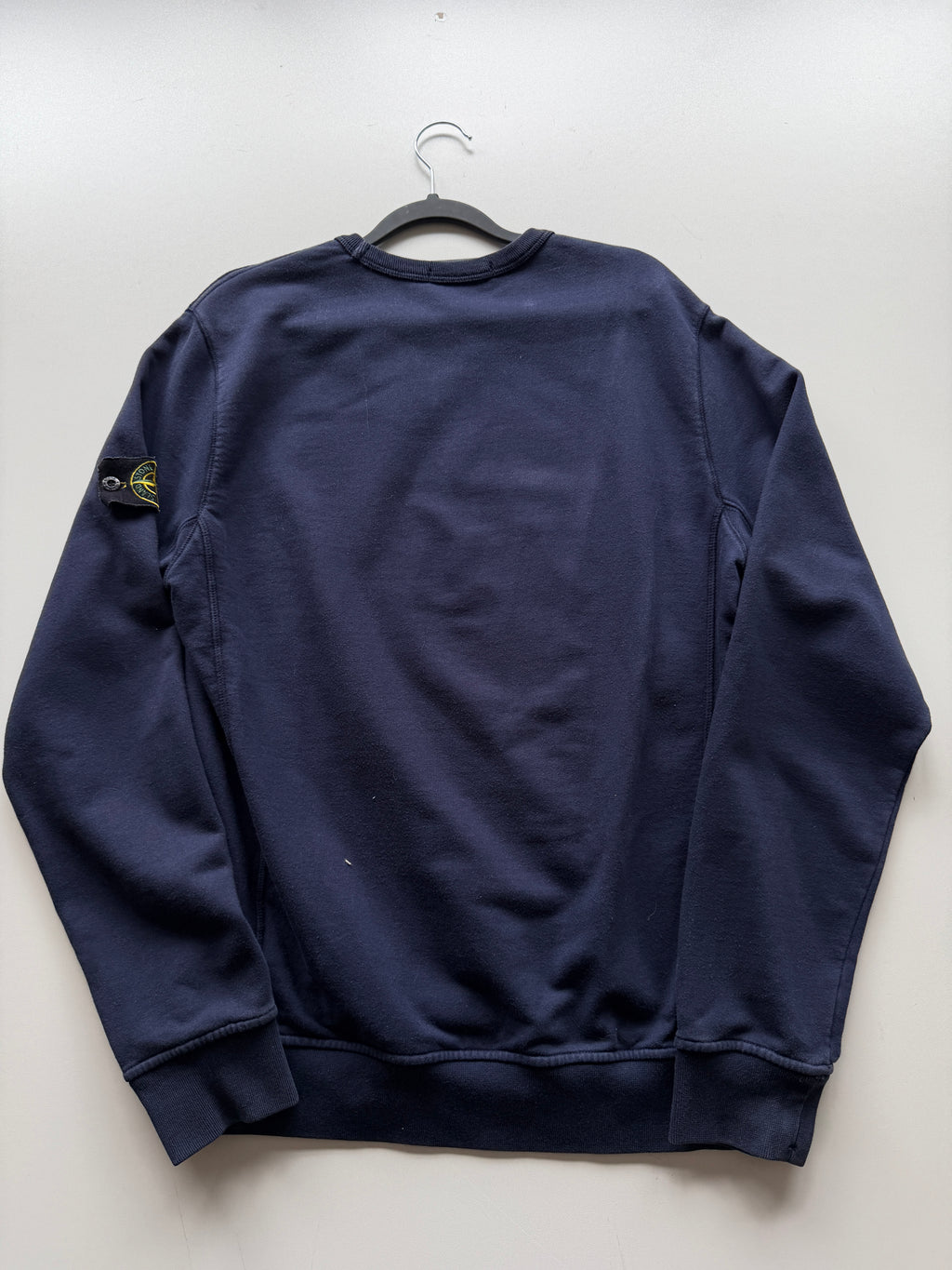 Stone Island Navy Crewneck Sweater