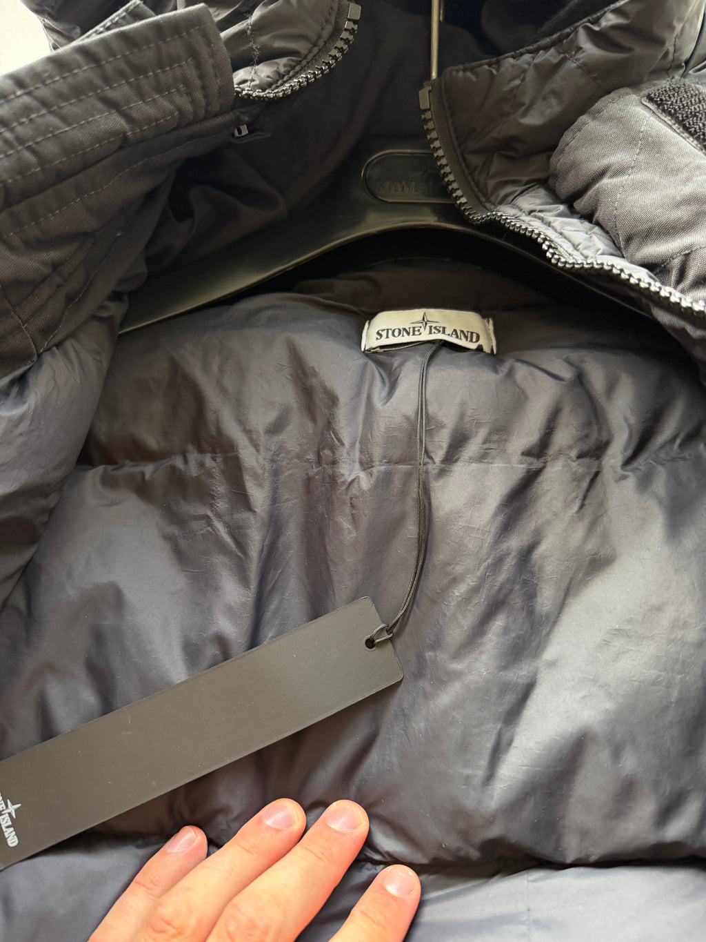 Stone Island Garment Dyed Parka Jacket