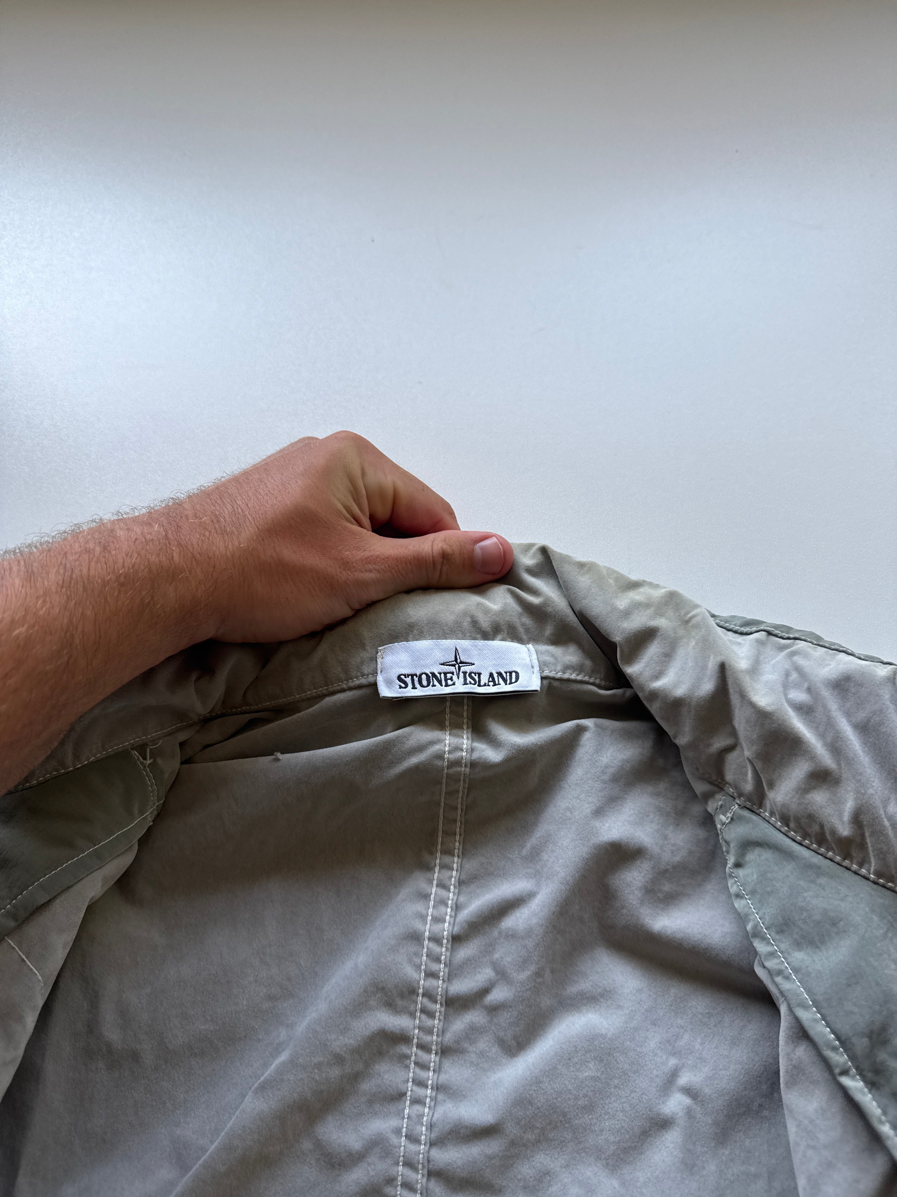 Stone Island Nylon Metal Flock Jacket
