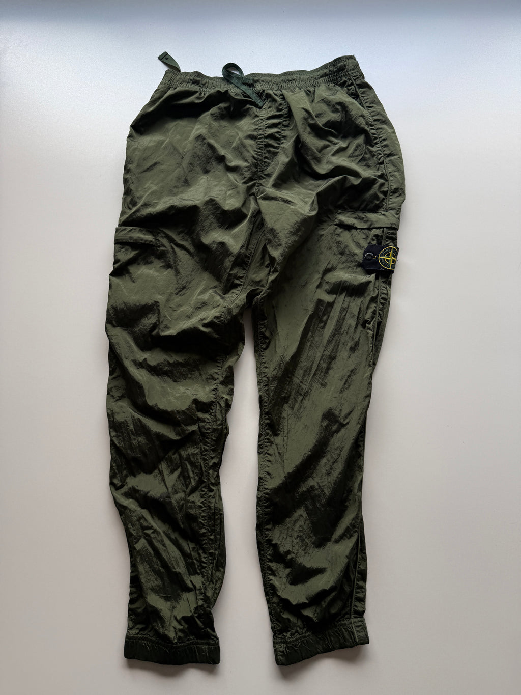 Stone Island Nylon Metal Pants Green