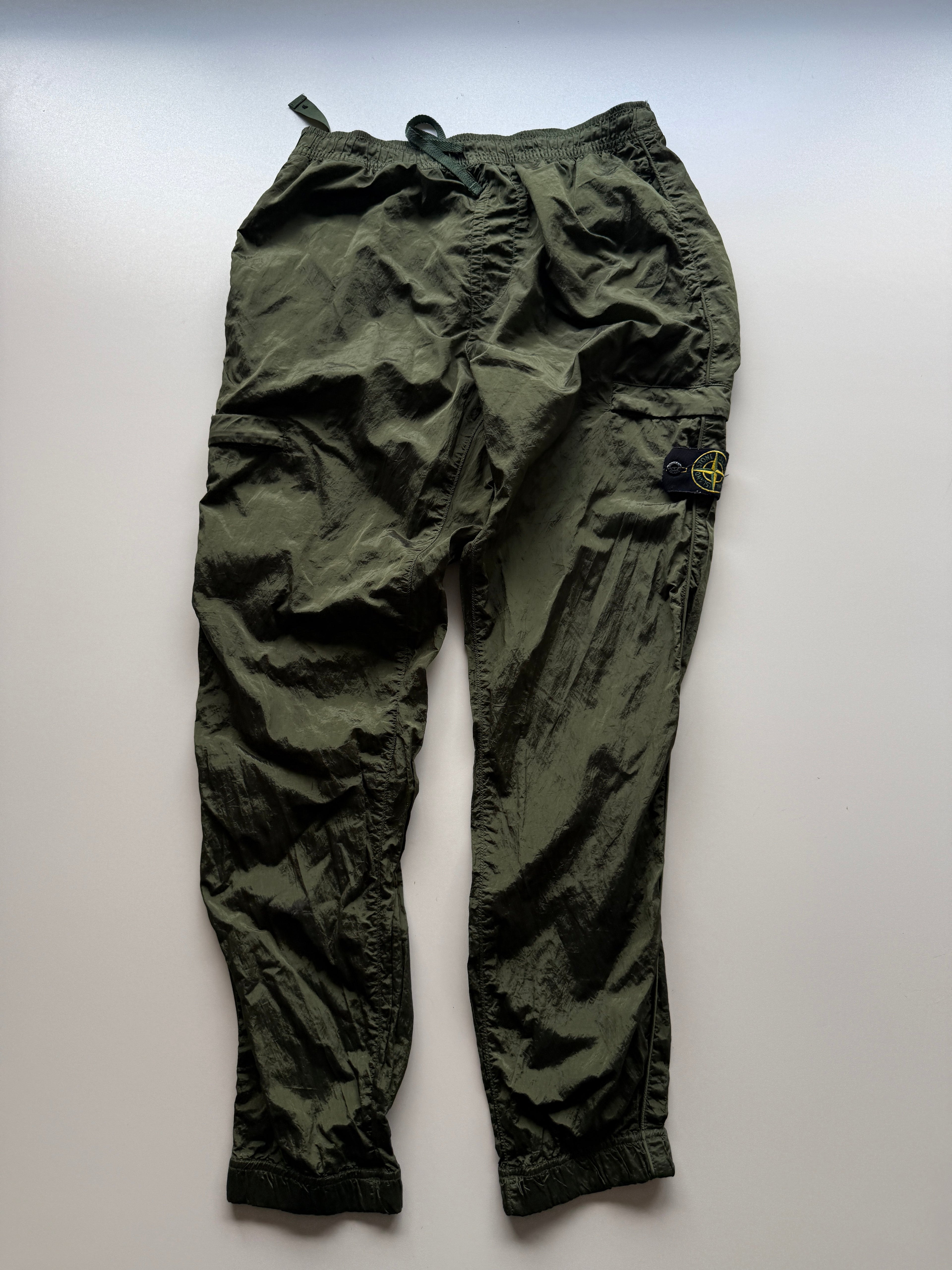 Stone Island Nylon Metal Pants Green