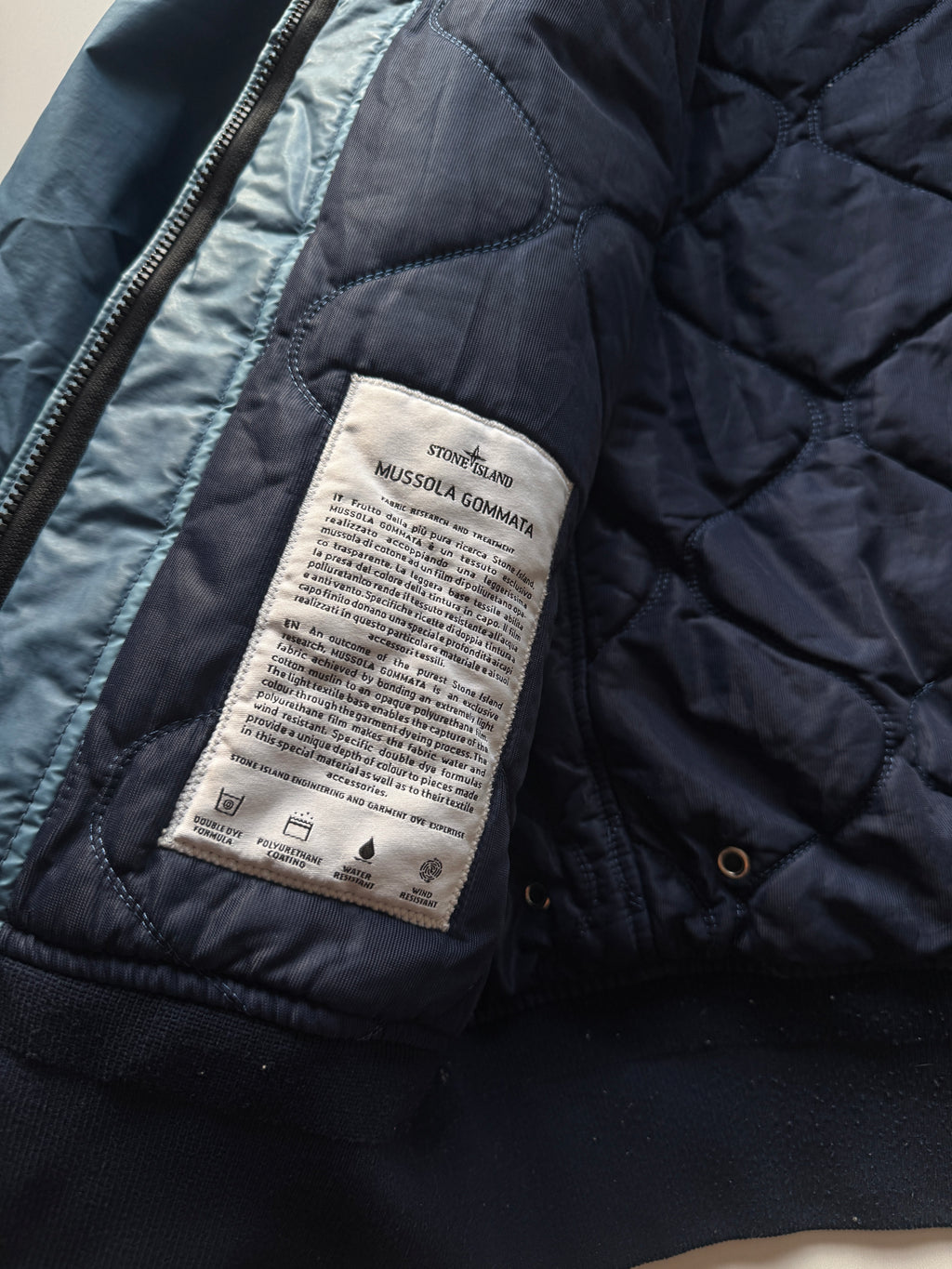 Stone Island Mussola Gommata Jacket