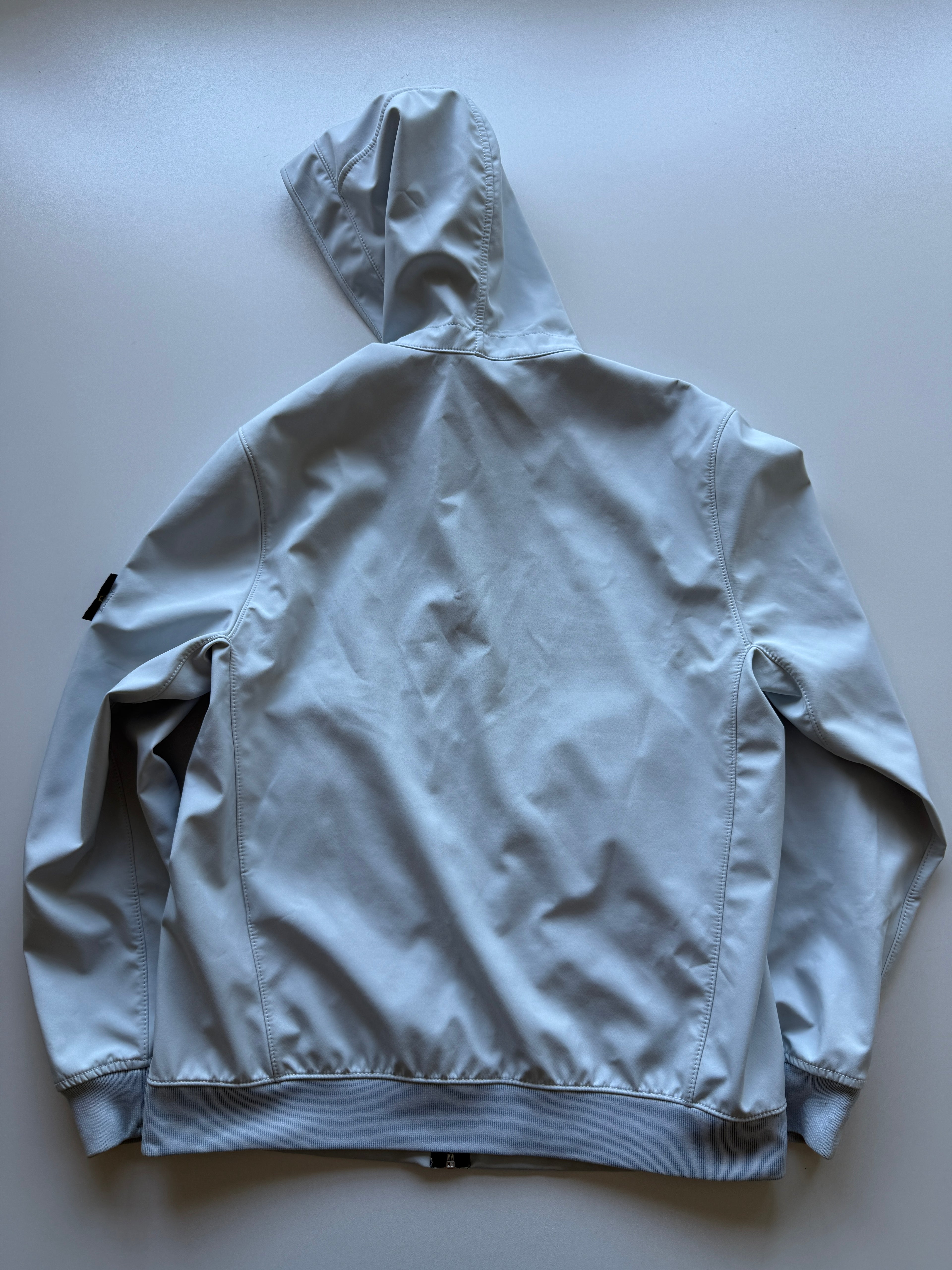 Stone Island Soft Shell Jacket Blue