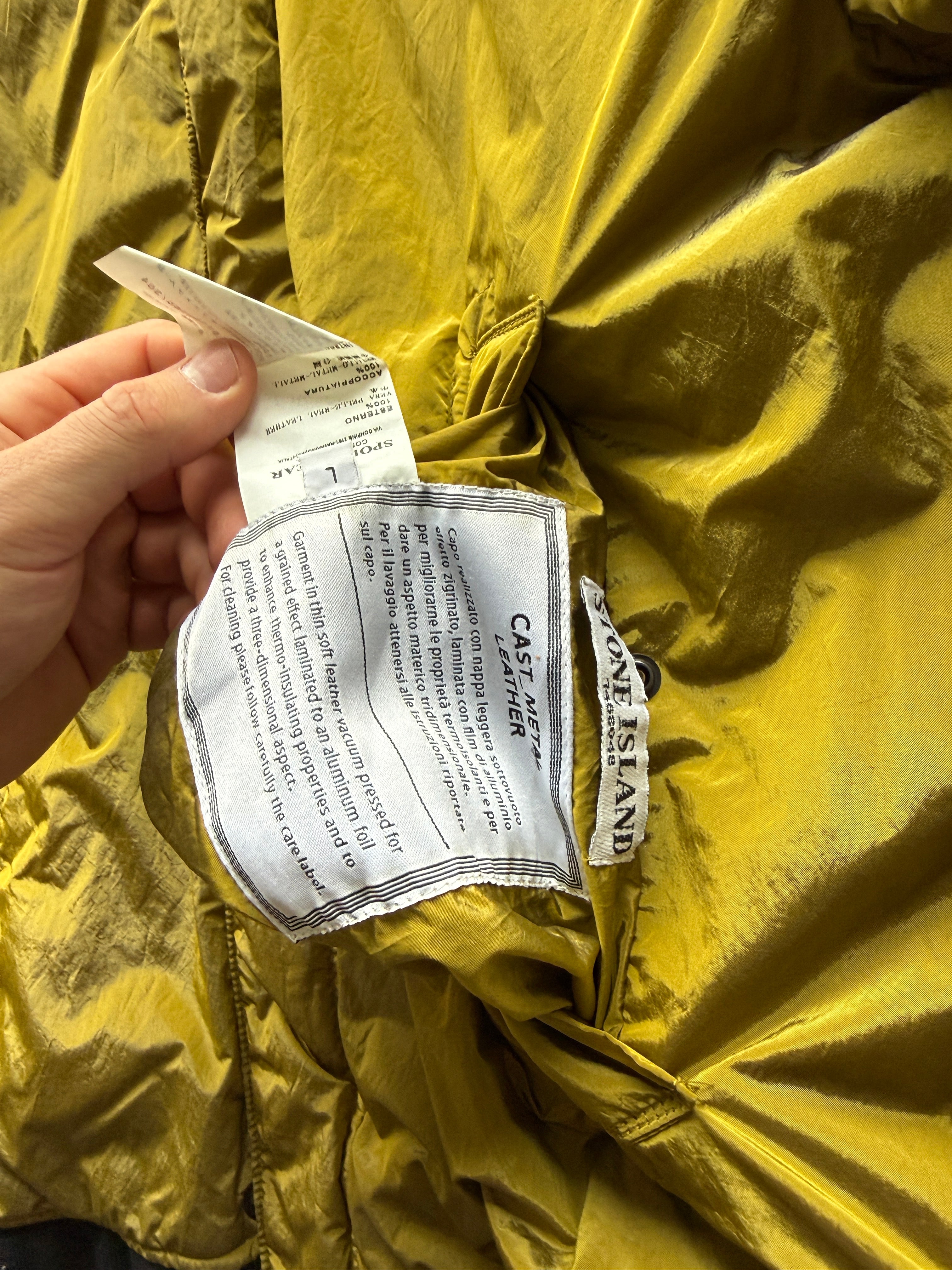 Stone Island Reversible Cast Metal Jacket
