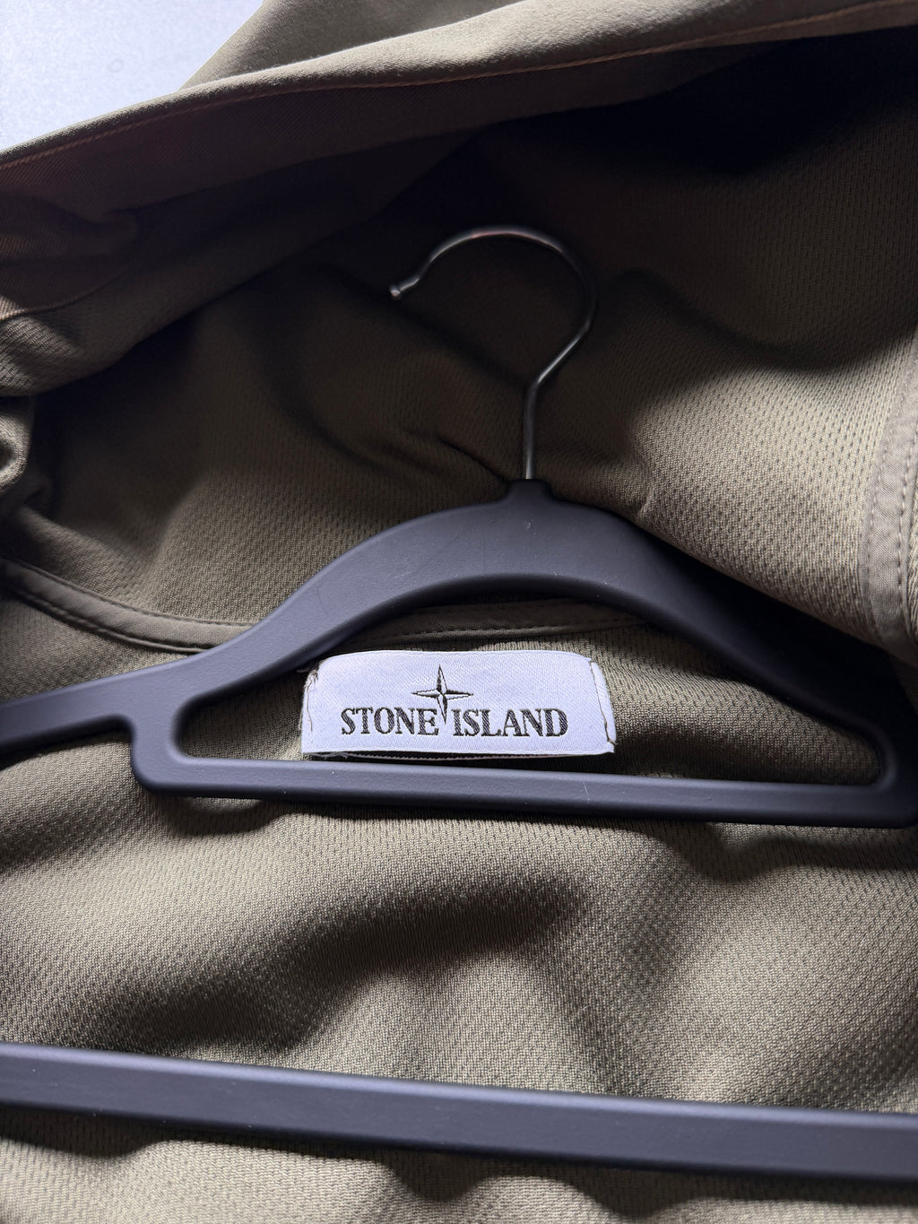 Stone Island Soft Shell Jacket Kaki