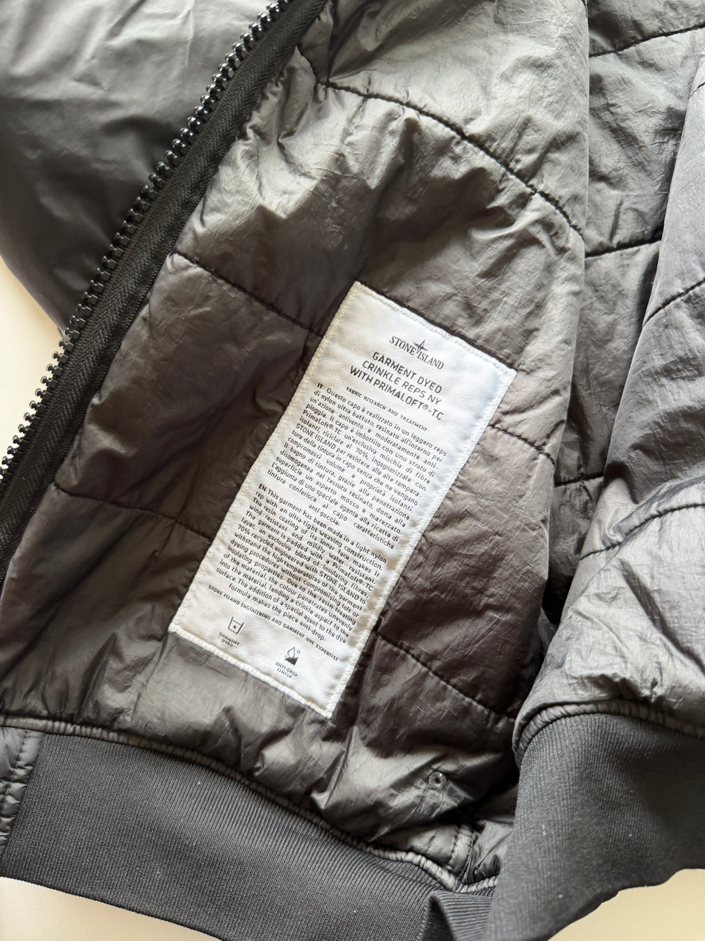 Stone Island Garment Dyed Primaloft Jacket