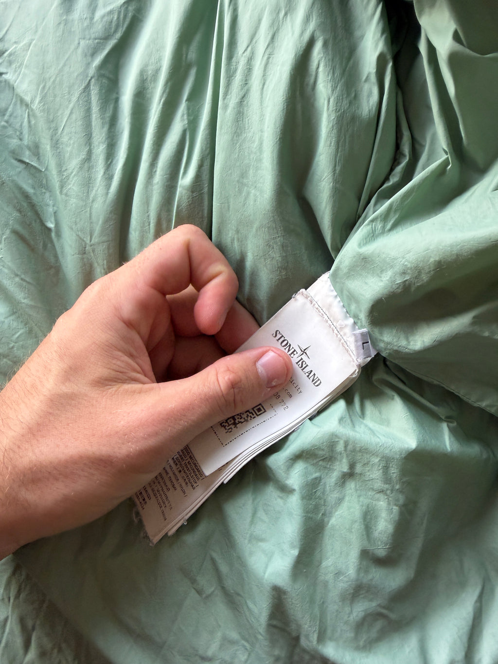Stone Island Garment Dyed Down Jacket
