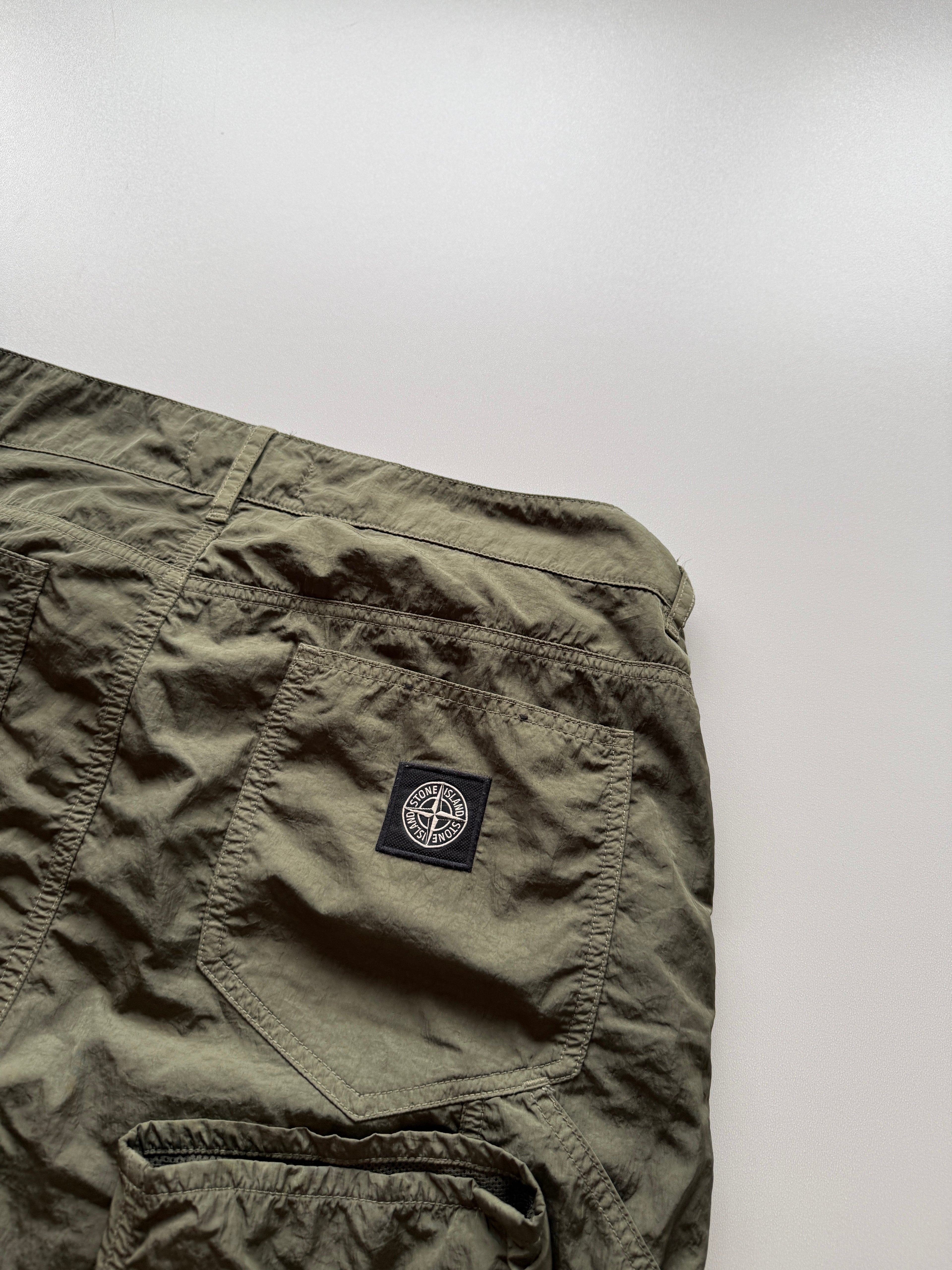 Stone Island Nylon Cargo Pants