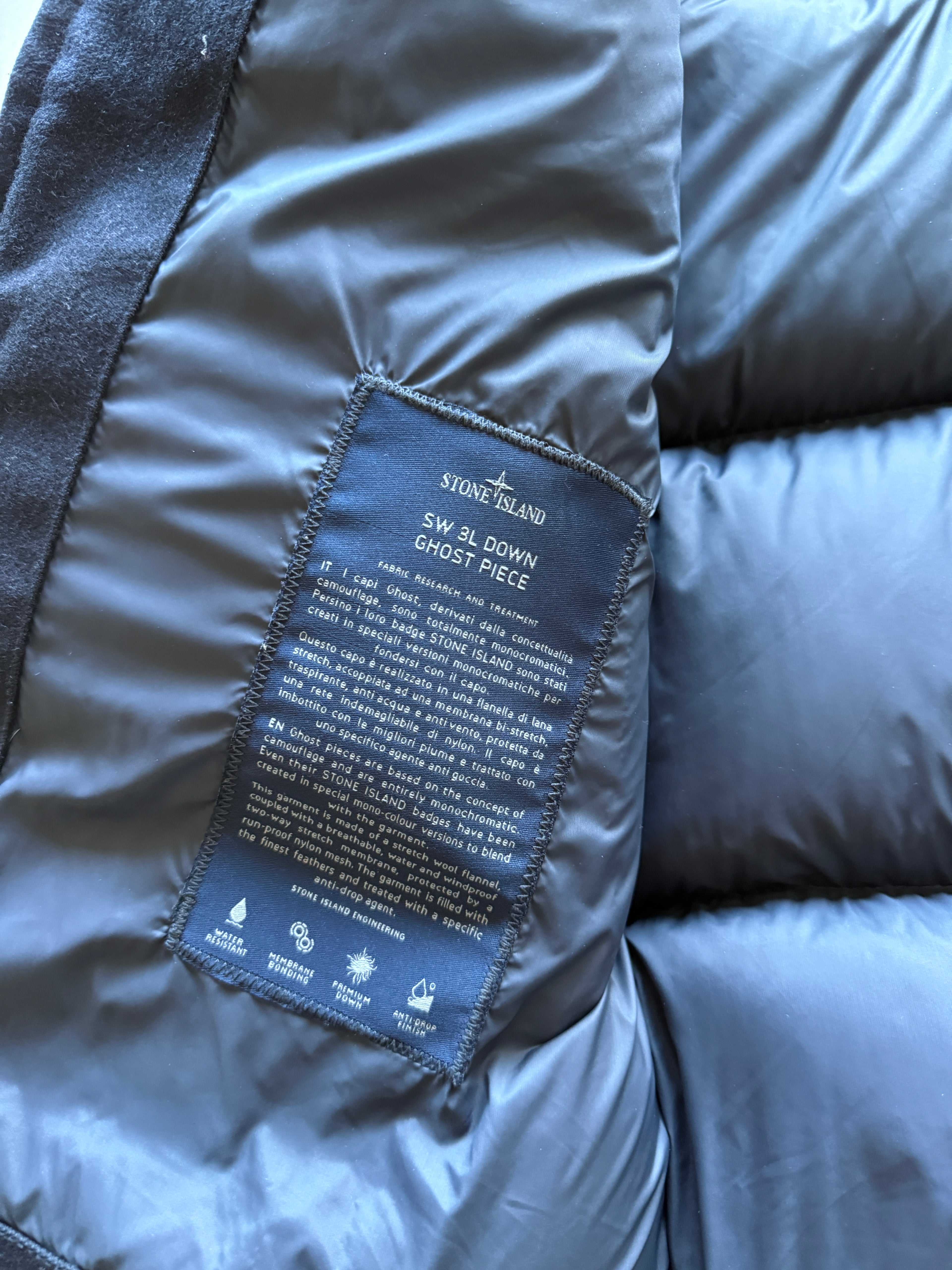 Stone Island Wool Ghost Piece Jacket