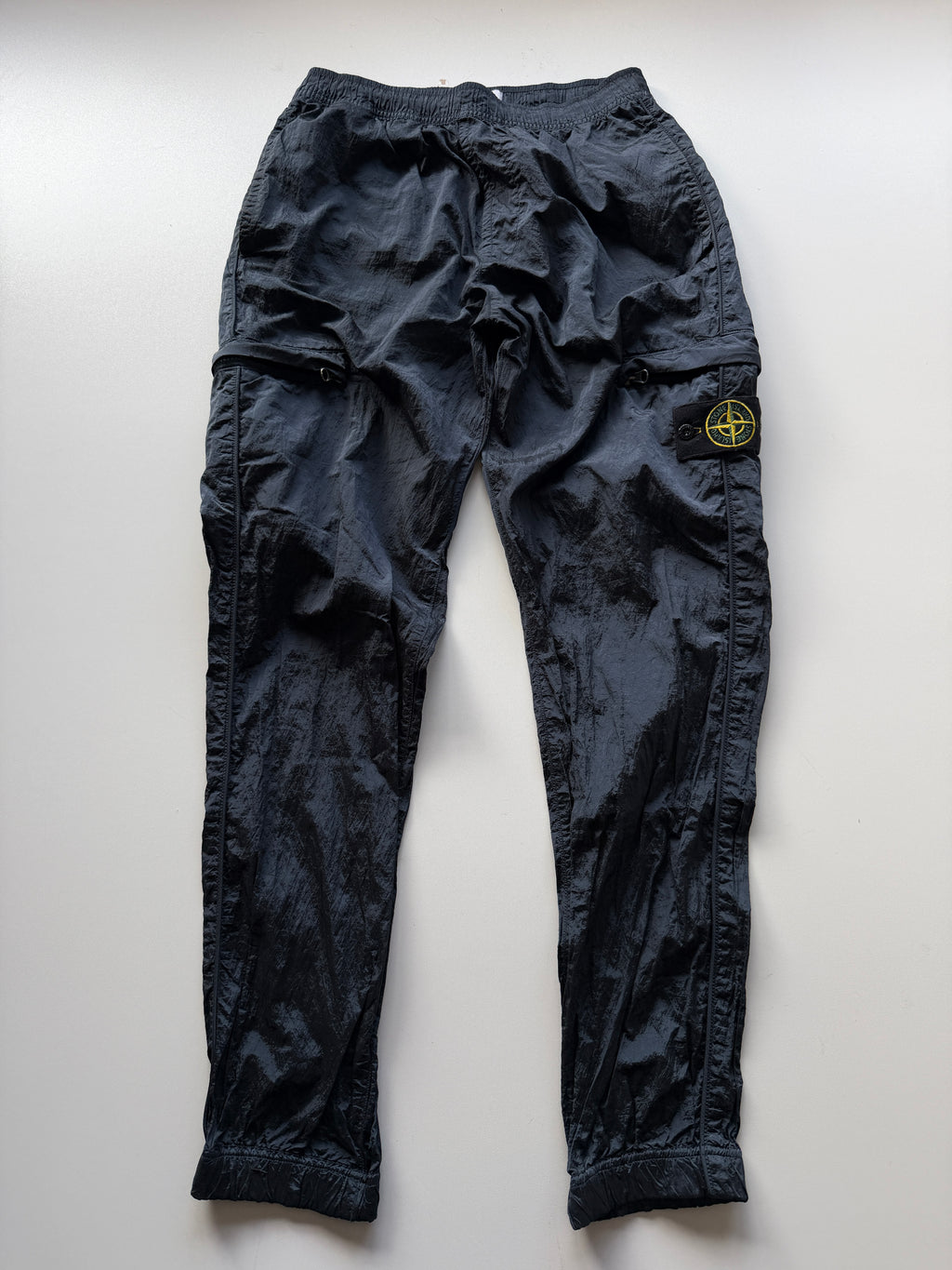 Stone Island Nylon Metal Blue Pants