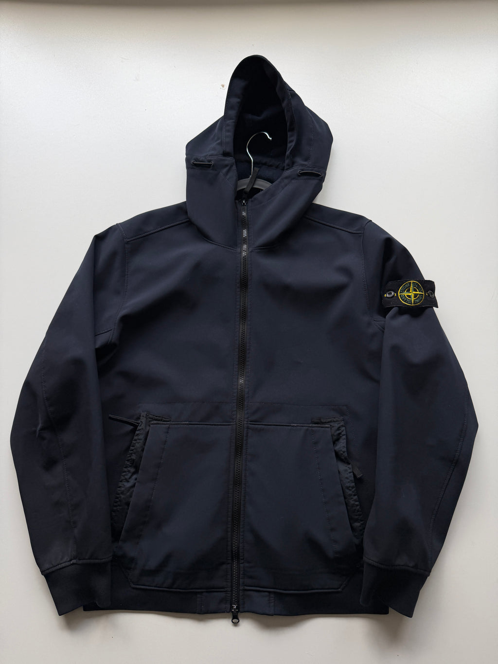 Stone Island Soft Shell Jacket Navy