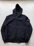 Stone Island Soft Shell Jacket Navy