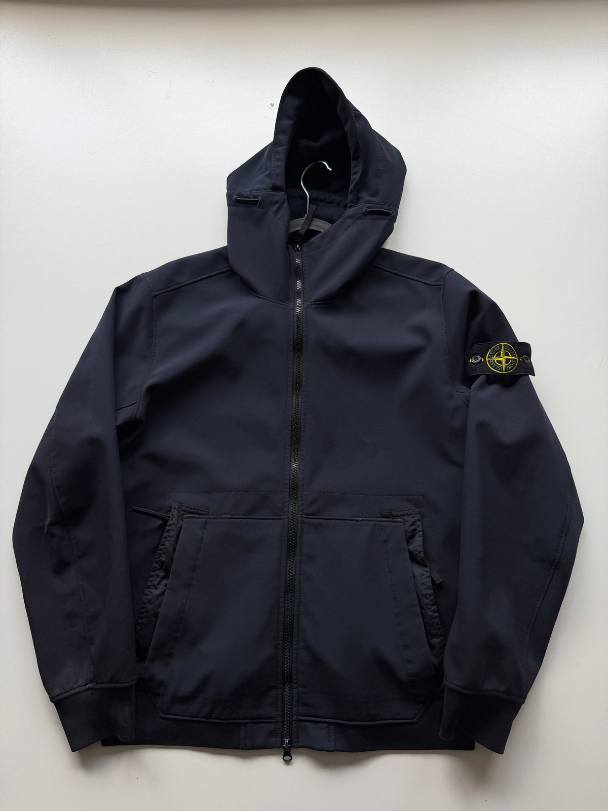 Stone Island Soft Shell Jacket Navy