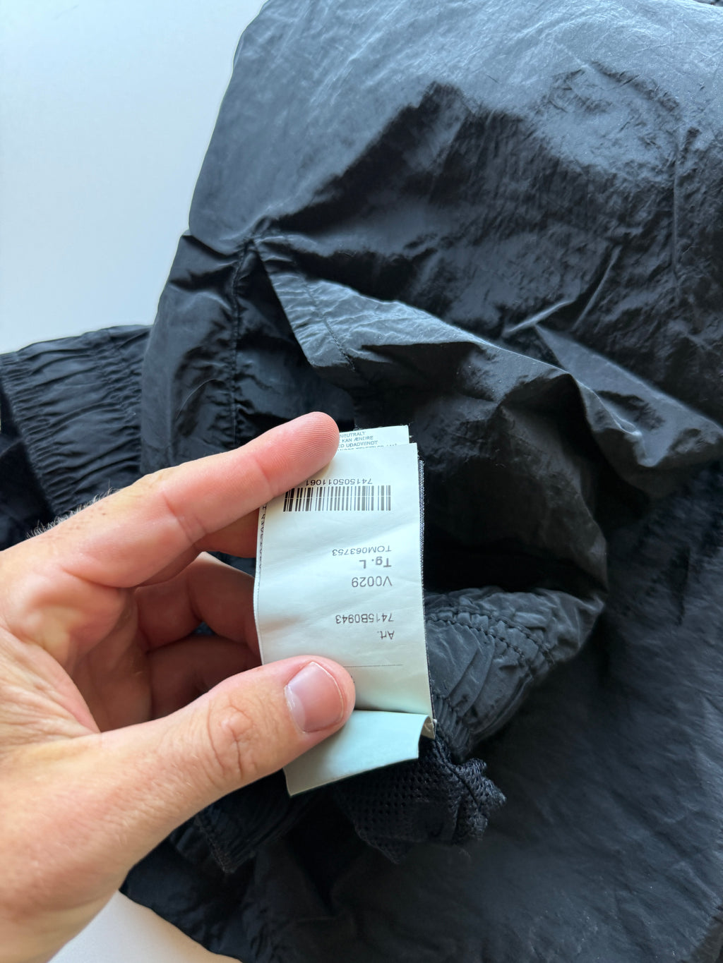 Stone Island Nylon Black Swimshort