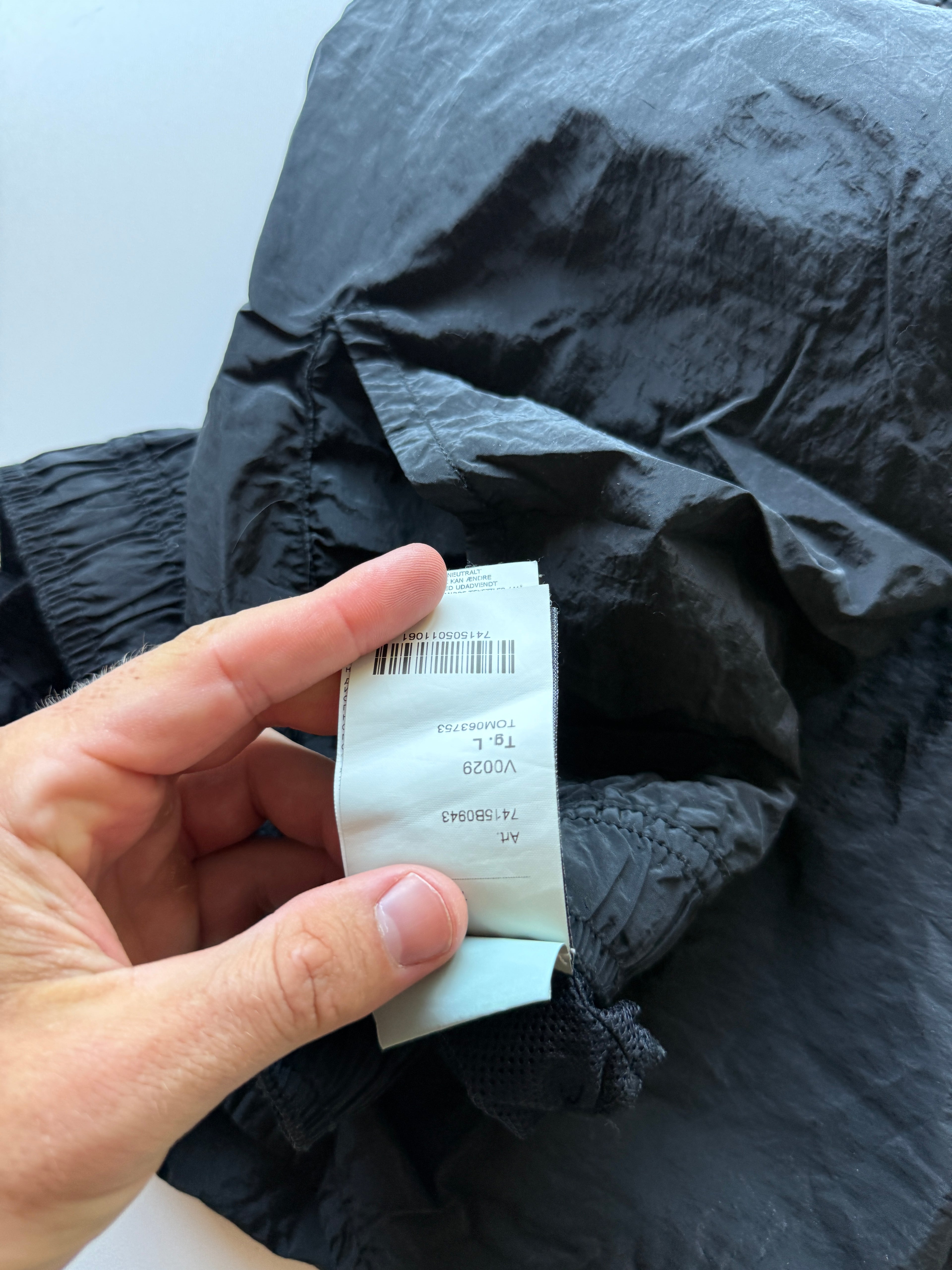 Stone Island Nylon Black Swimshort