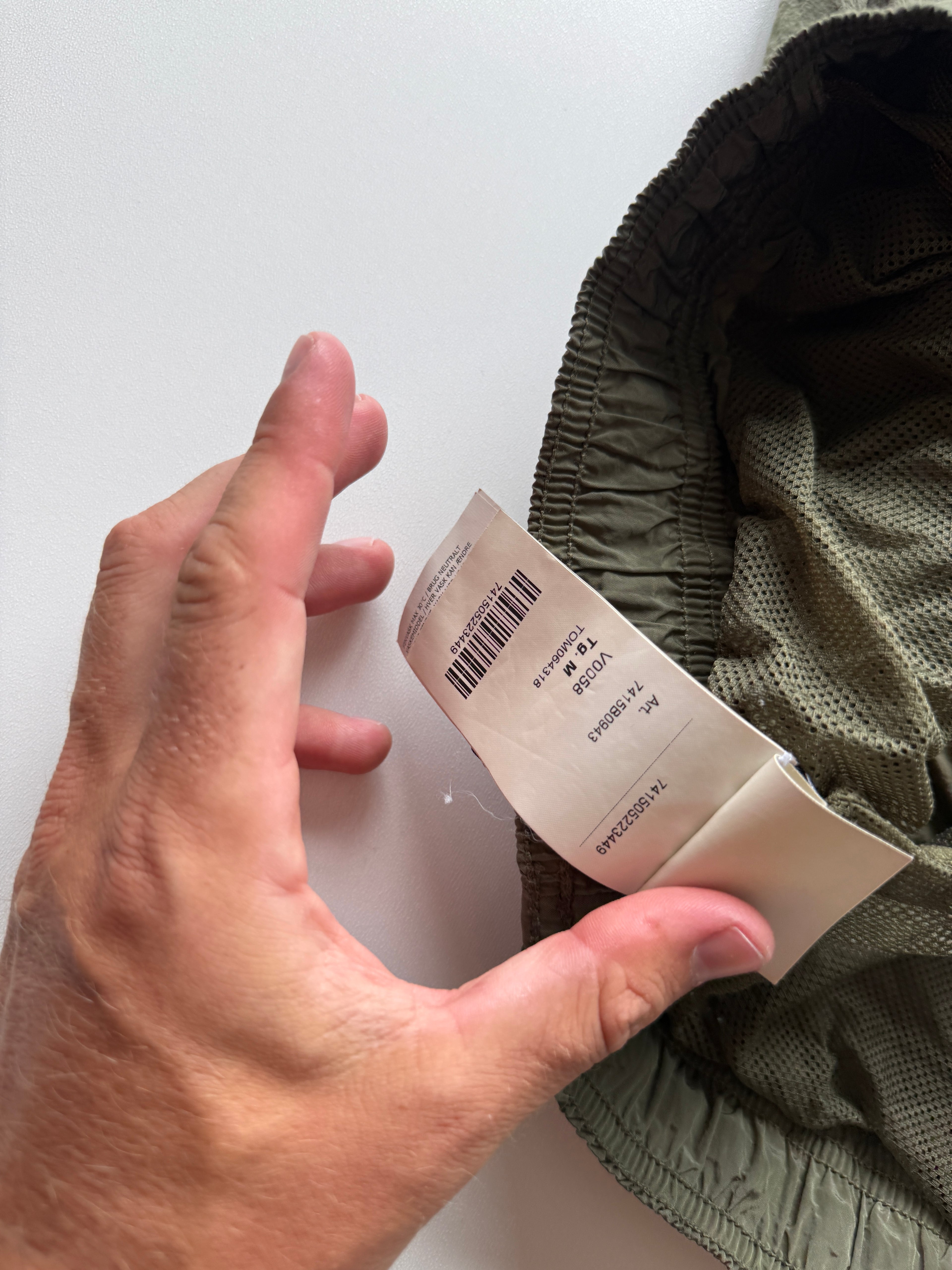 Stone Island Nylon Swimshorts Green