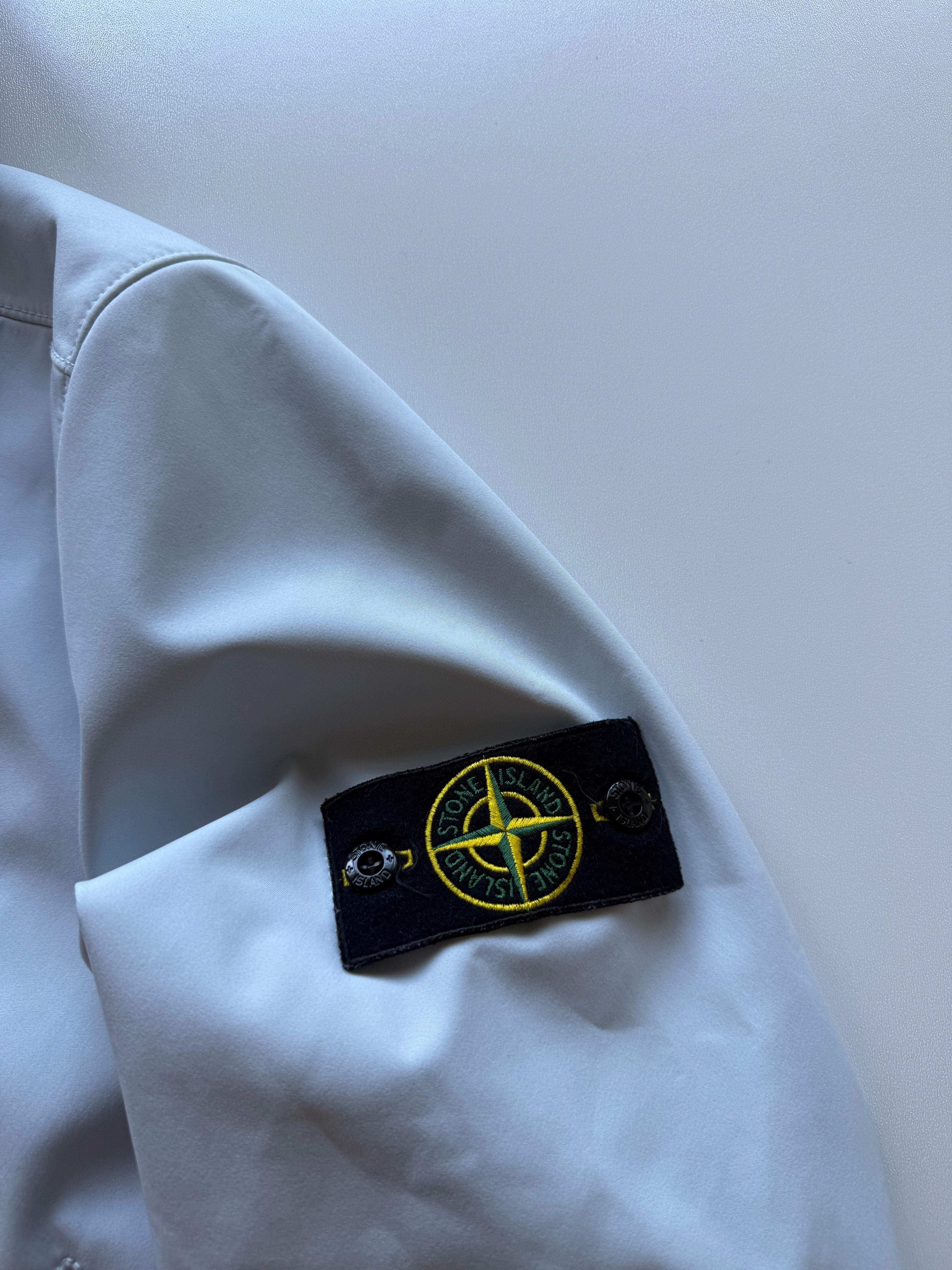 Stone Island Soft Shell Jacket Blue