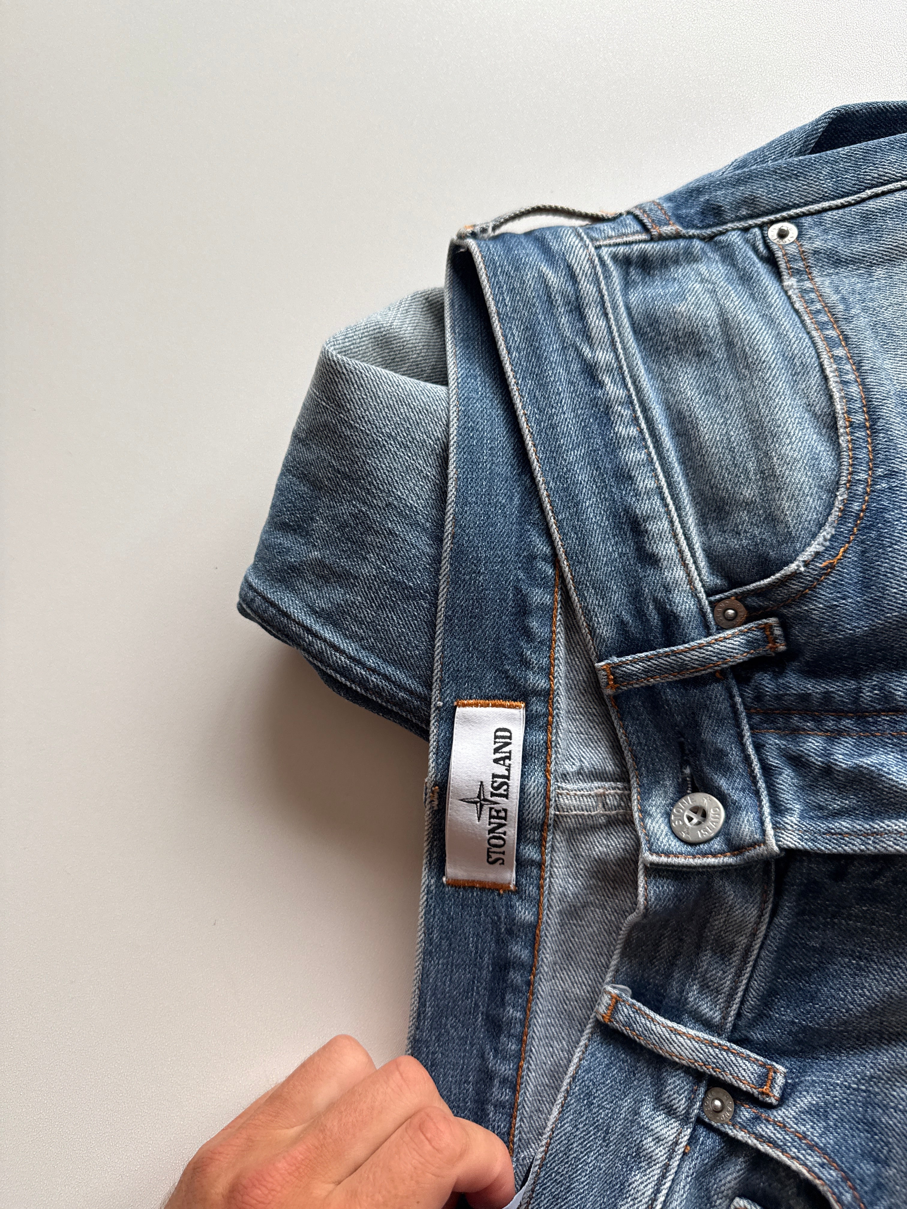 Stone Island Denim Pants