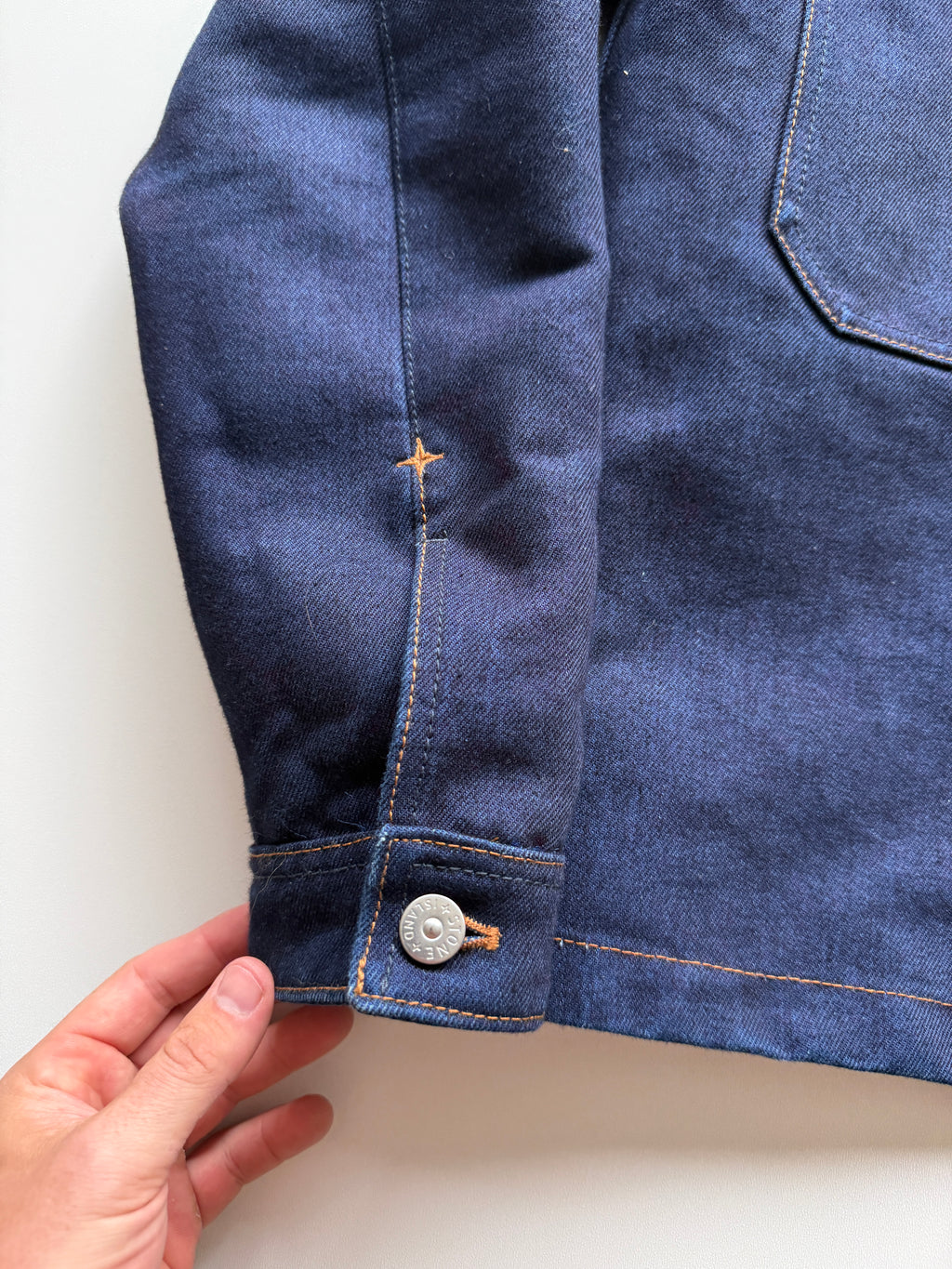 Stone Island Indigo Denim Jacket