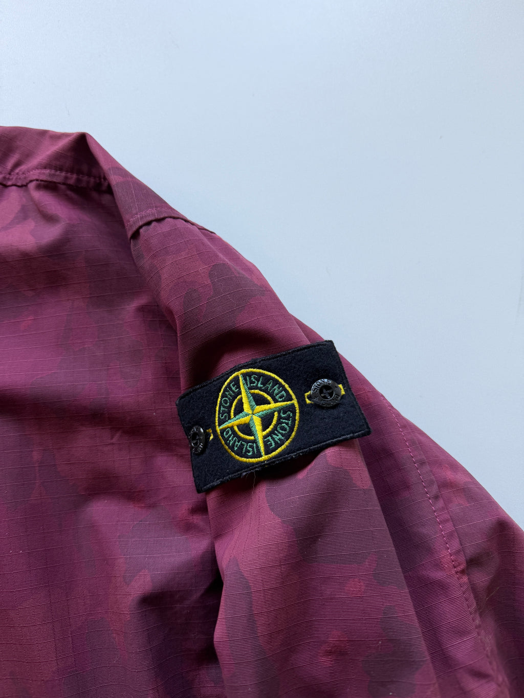 Stone Island X Supreme Ripstop Ice Camo Jacket