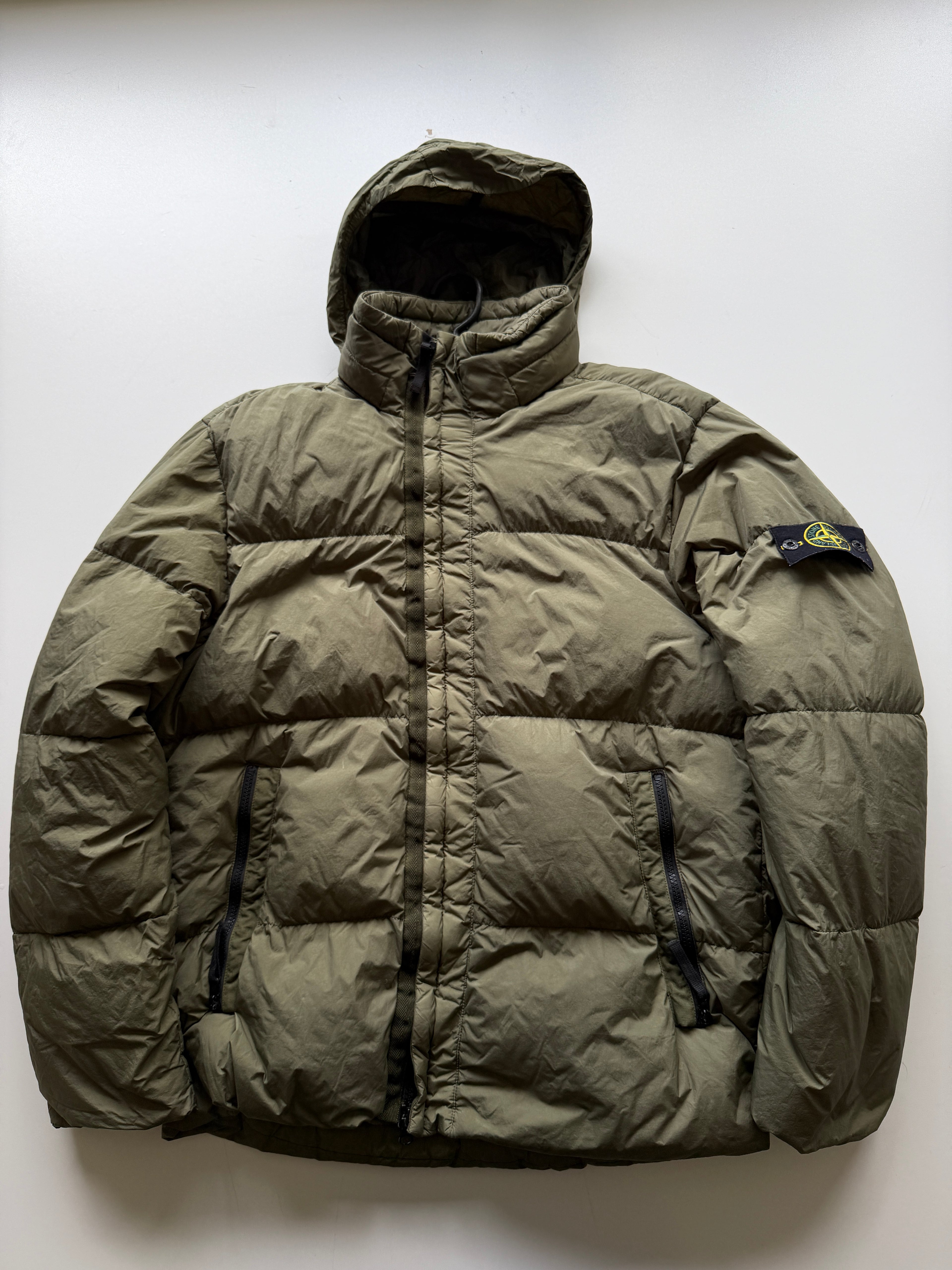 Stone Island Garment Dyed Down Jacket
