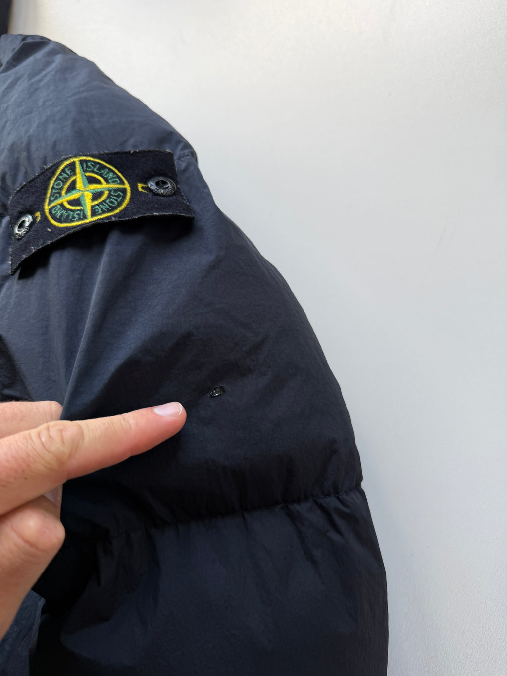 Stone Island Garment Dyed Down Jacket
