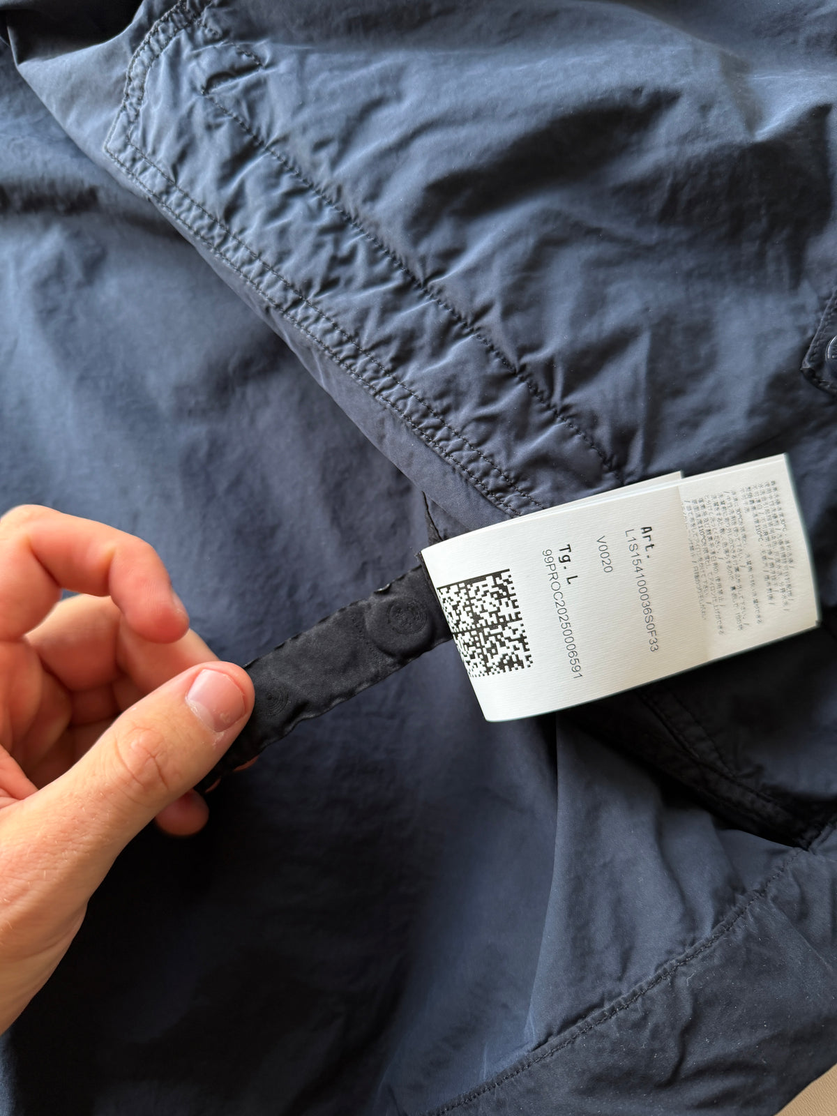 Stone Island David Tc Light Ghost Jacket