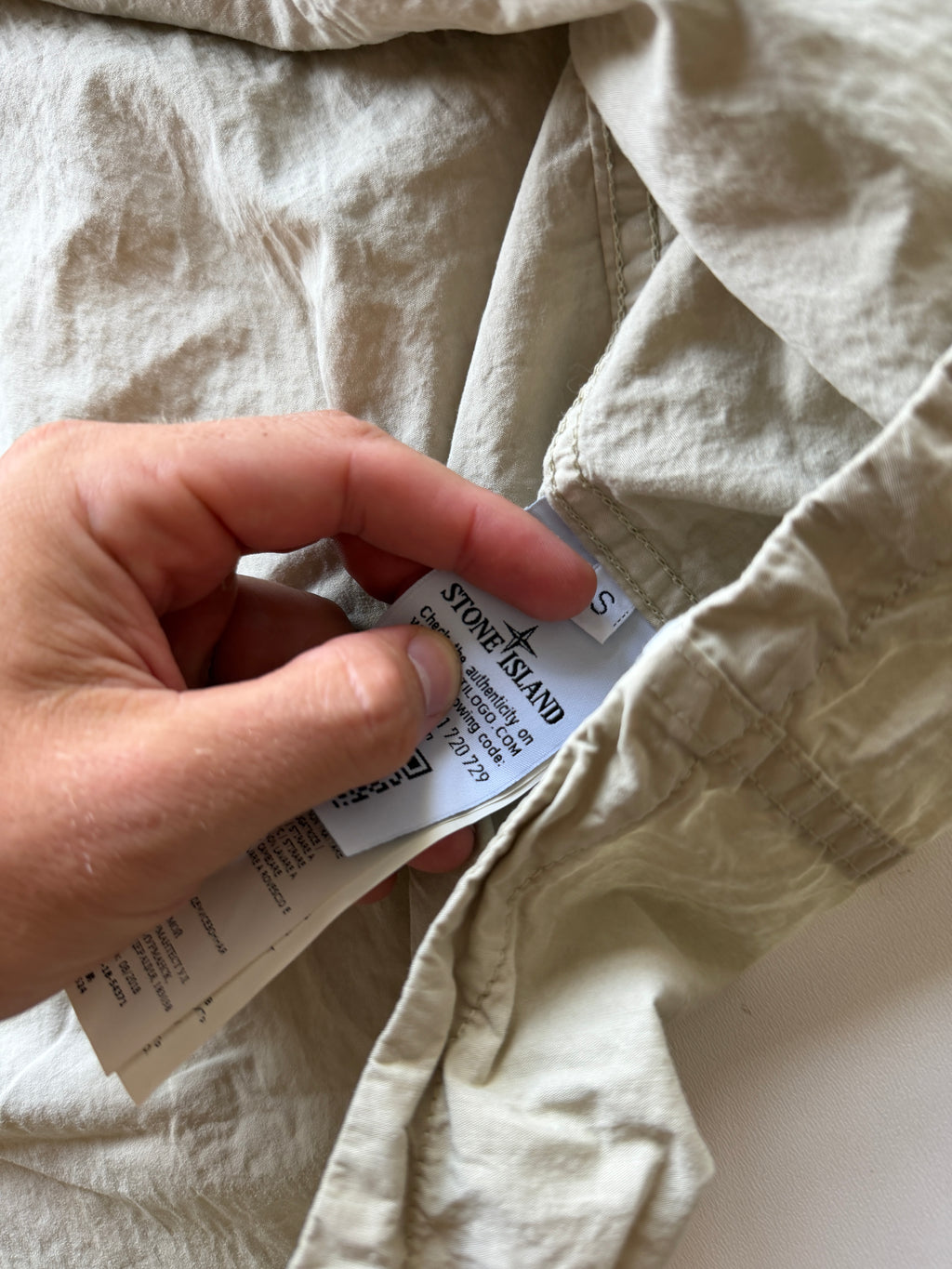 Stone Island Ghost Piece Overshirt Jacket