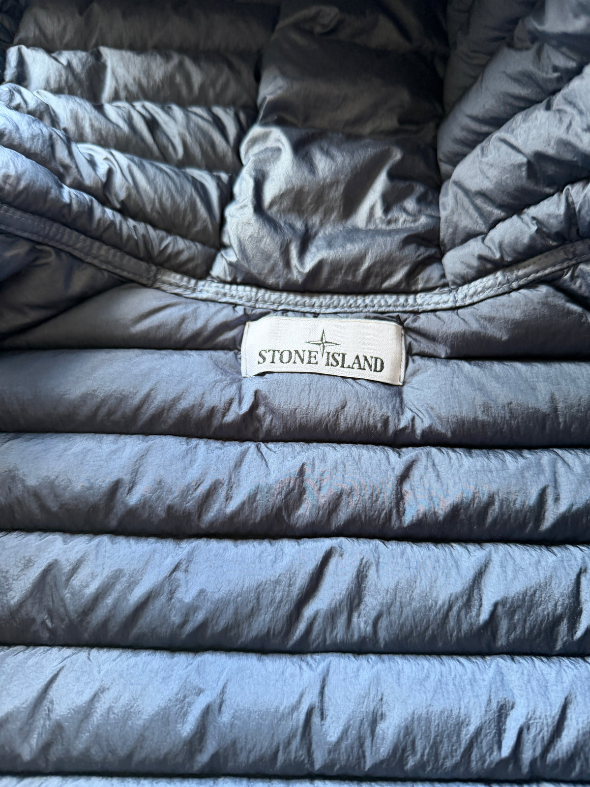 Stone Island Loom Woven Nylon Down Jacket