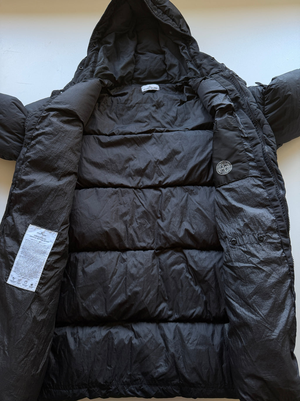 Stone Island Garment Dyed Down Parka Jacket